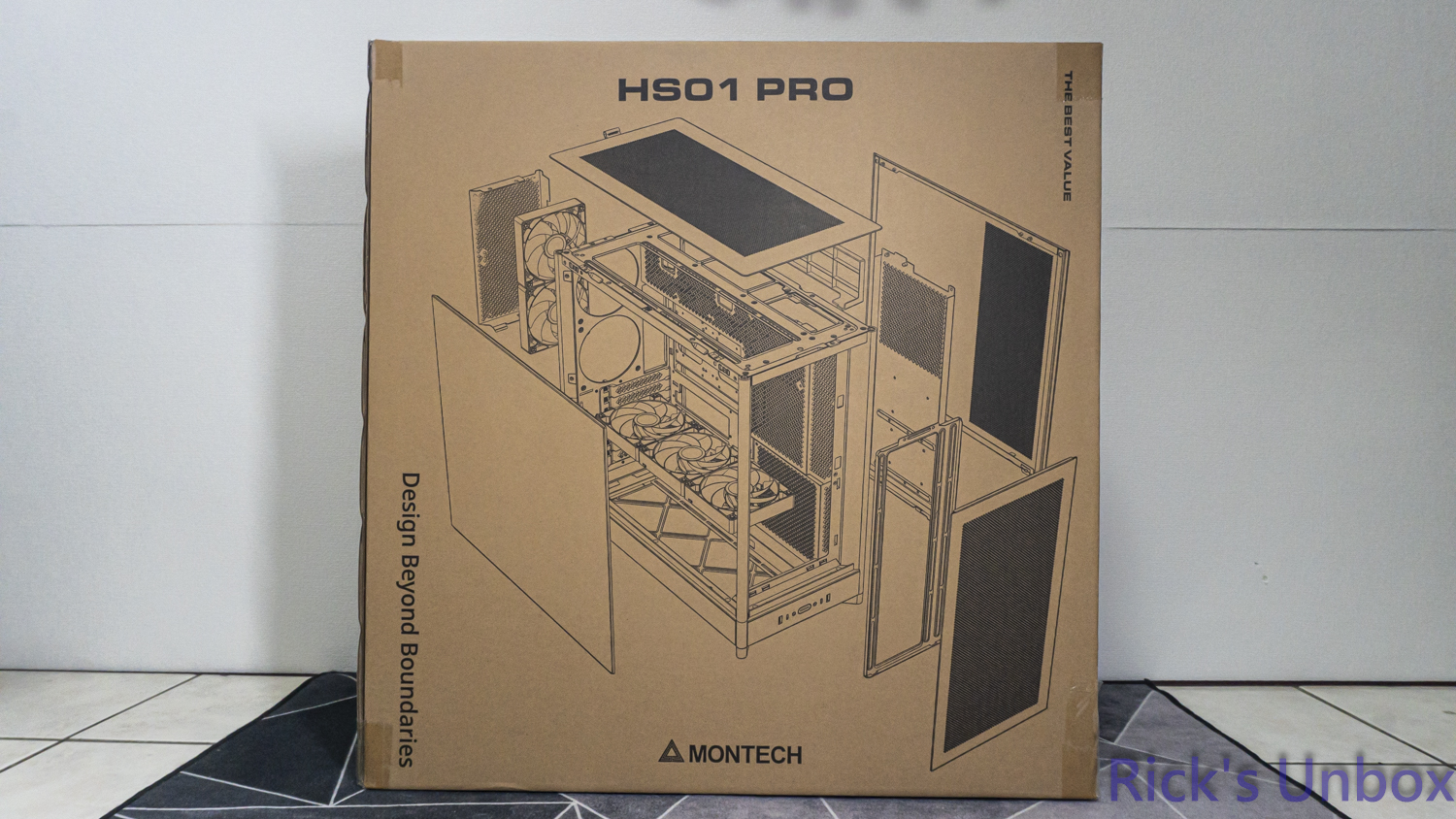 【開箱】可上下顛倒展示的機殼 | MONTECH HS01 PRO WHITE158|小老婆汽機車資訊網