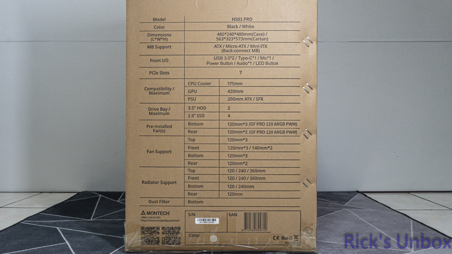 【開箱】可上下顛倒展示的機殼 | MONTECH HS01 PRO WHITE403|小老婆汽機車資訊網