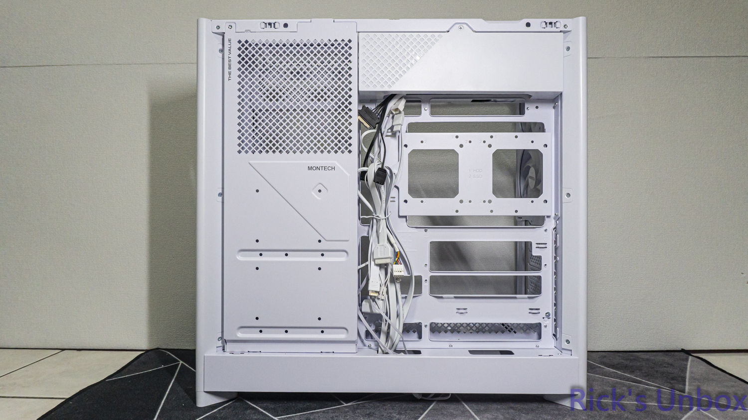 【開箱】可上下顛倒展示的機殼 | MONTECH HS01 PRO WHITE4668|小老婆汽機車資訊網