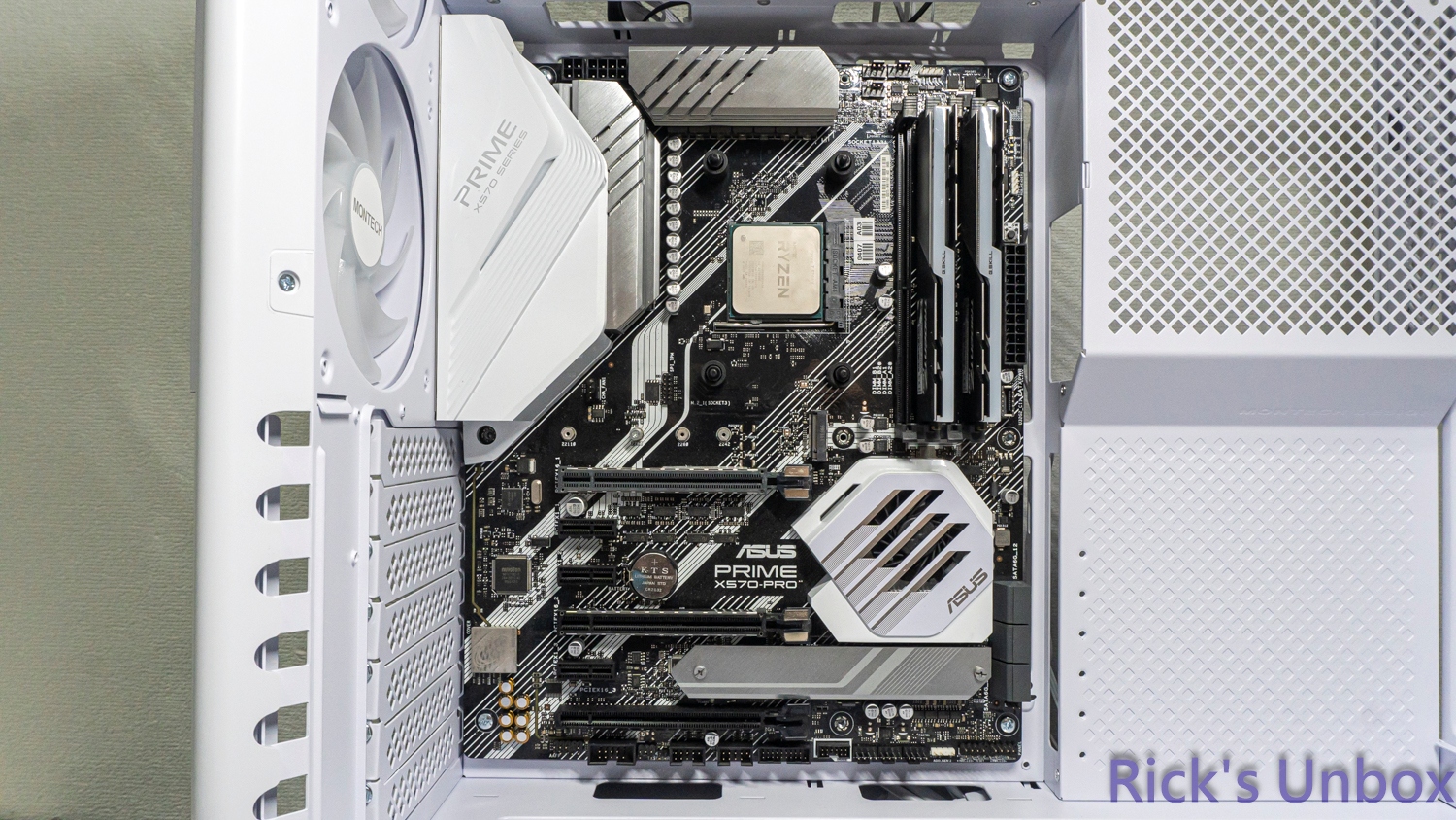 【開箱】可上下顛倒展示的機殼 | MONTECH HS01 PRO WHITE1558|小老婆汽機車資訊網