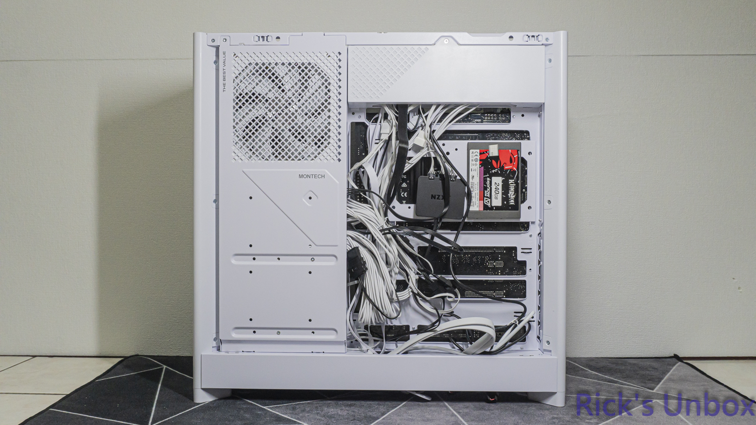 【開箱】可上下顛倒展示的機殼 | MONTECH HS01 PRO WHITE3330|小老婆汽機車資訊網
