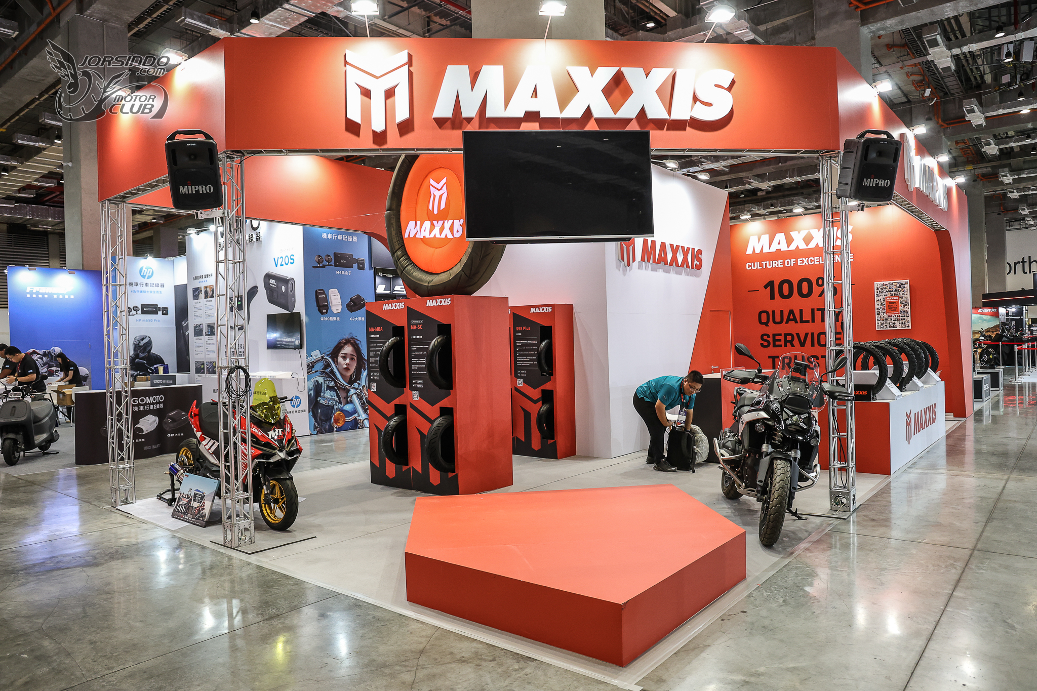 [2025重機展]多功能胎新選擇！MAXXIS MA-AT 與大羊胎 MA-SC/MBA發表4373|小老婆汽機車資訊網