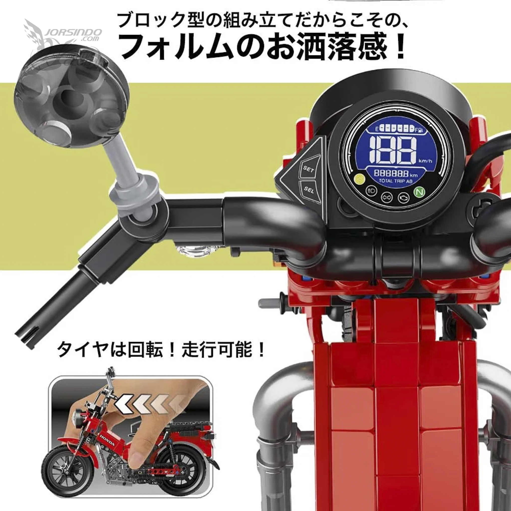 本田迷別錯過！HONDA CT125 積木玩具 讓你享受組車樂趣！1193|小老婆汽機車資訊網