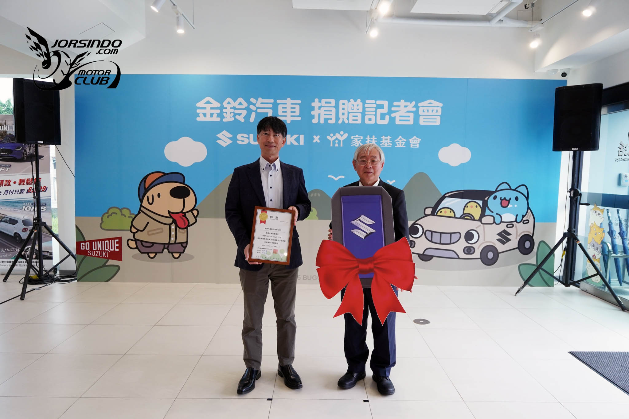 [官方新聞稿]與愛攜手TAIWAN SUZUKI捐贈IGNIS咖波聯名特仕車1097|小老婆汽機車資訊網