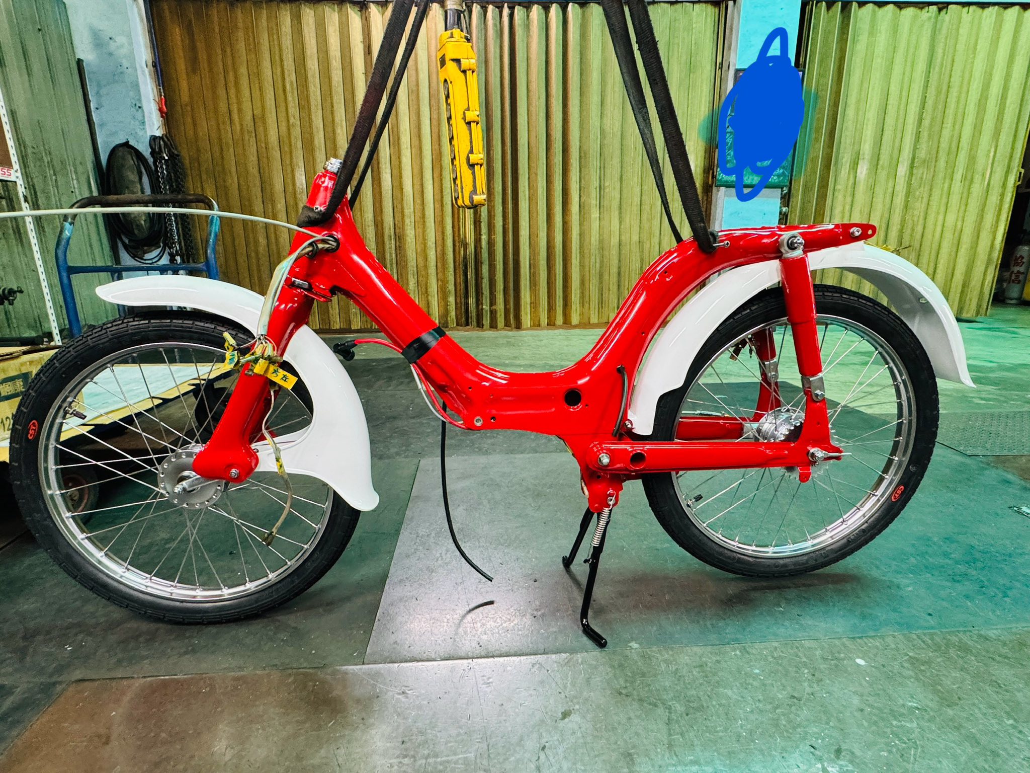 廢棄工廠出土文物 1982 PC50 細部分解翻新復牌9531|小老婆汽機車資訊網