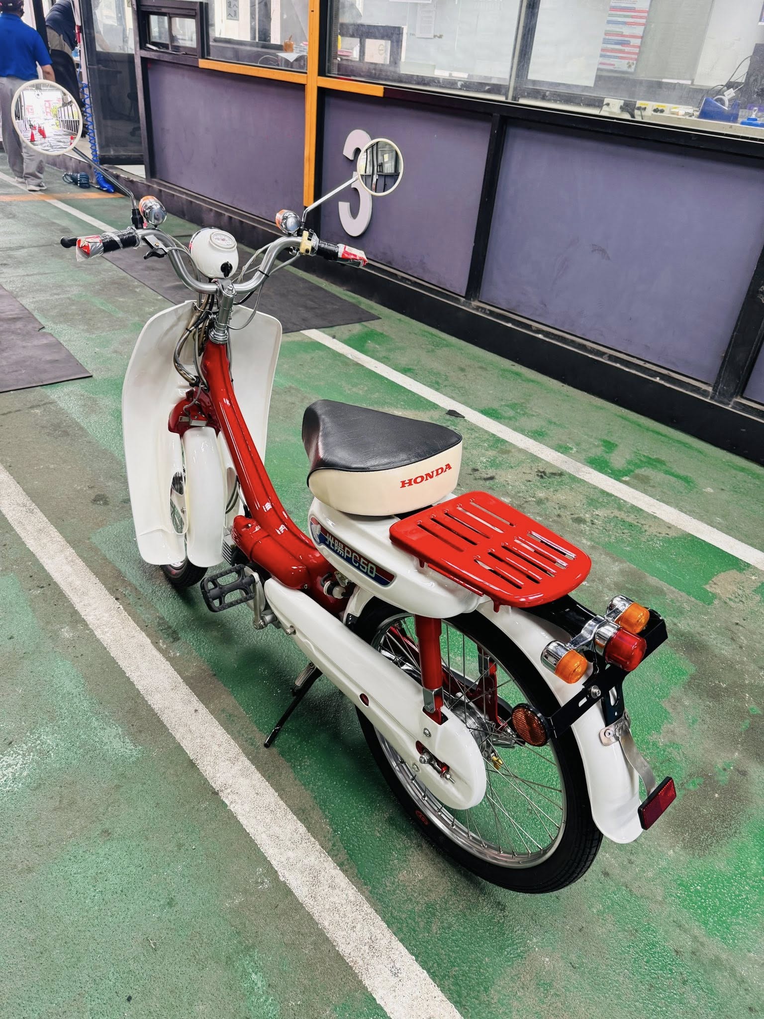 廢棄工廠出土文物 1982 PC50 細部分解翻新復牌7727|小老婆汽機車資訊網
