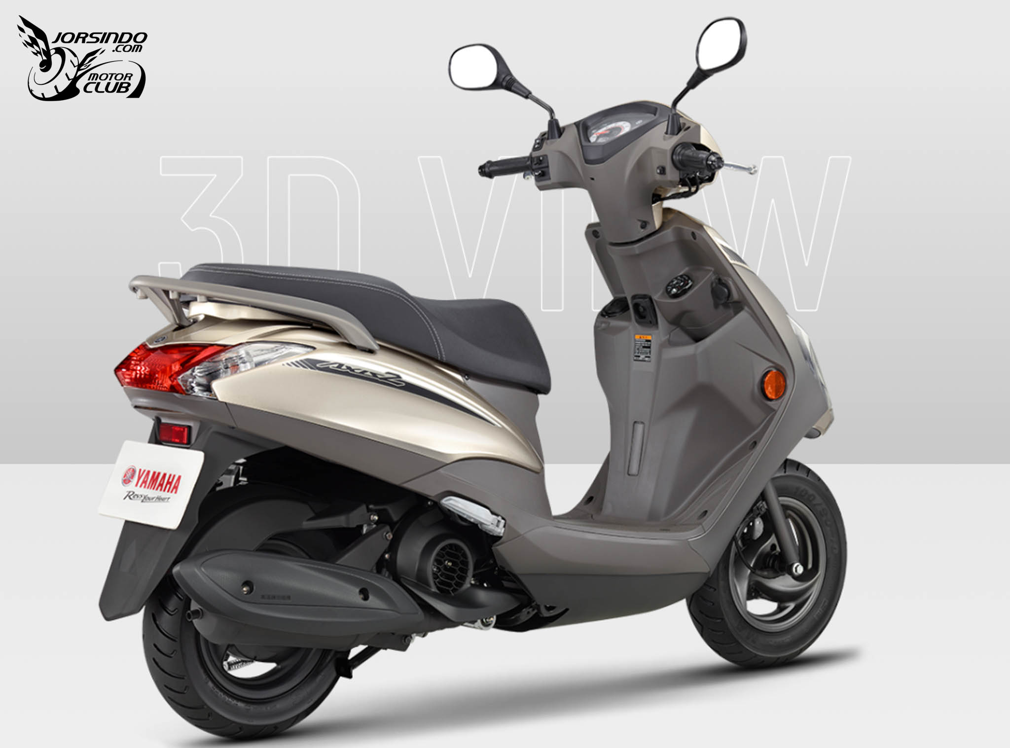 2025 山葉勁豪 125 新色登場！質感香檳「金」價水671|小老婆汽機車資訊網