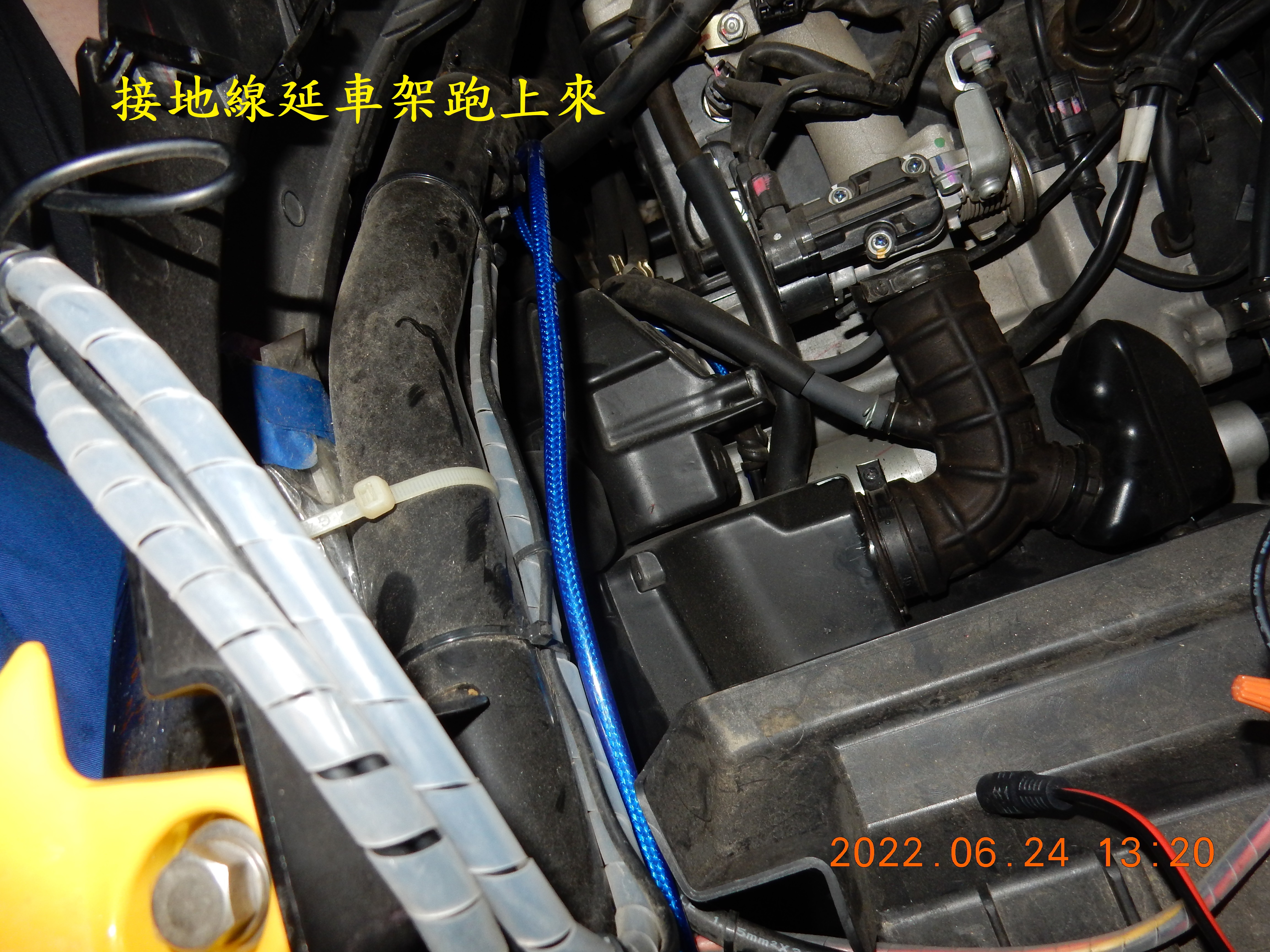 Z1 attila加裝啟動馬達強力接地線8729|小老婆汽機車資訊網