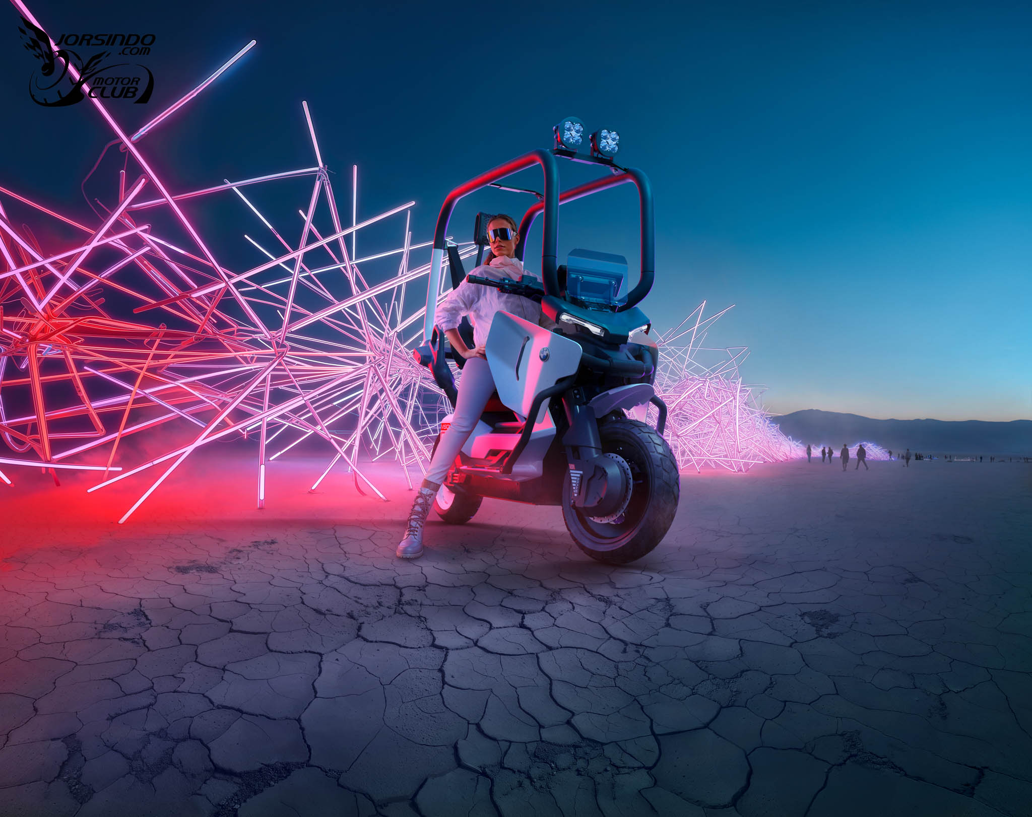 免戴安全帽？2025 BMW Vision CE 帶你回到未來3329|小老婆汽機車資訊網
