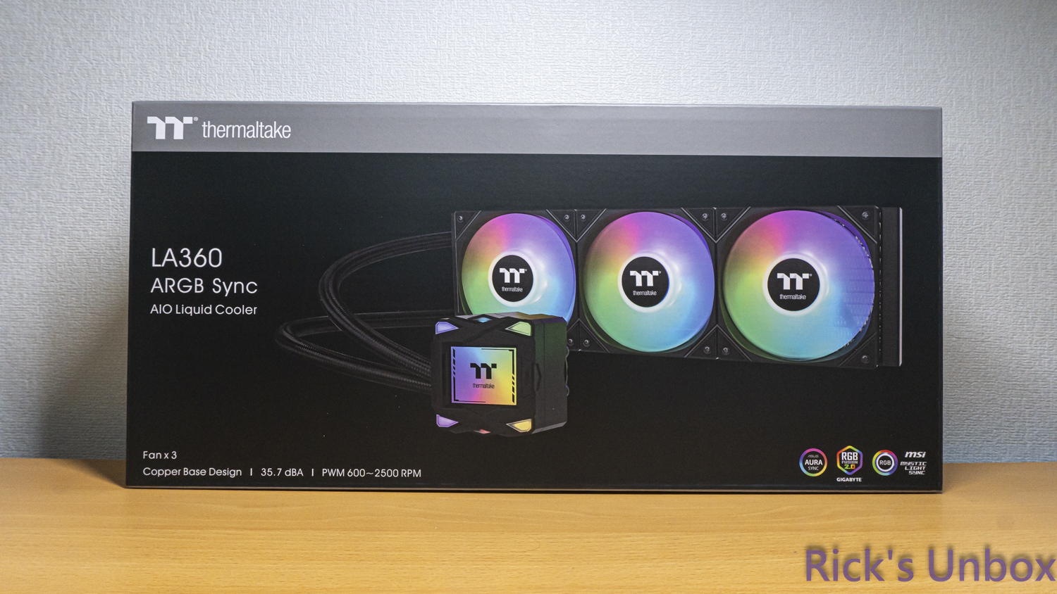 【開箱】曜越平價RGB水冷 | Thermaltake LA360 ARGB SYNC7856|小老婆汽機車資訊網