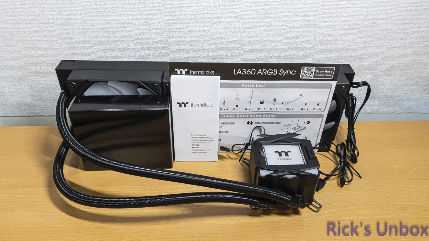 【開箱】曜越平價RGB水冷 | Thermaltake LA360 ARGB SYNC6107|小老婆汽機車資訊網
