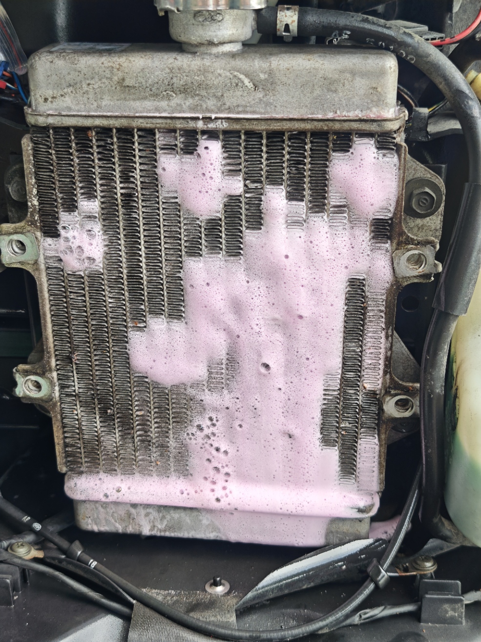 TIGRA 水箱冷排清洗與更換風扇8735|小老婆汽機車資訊網