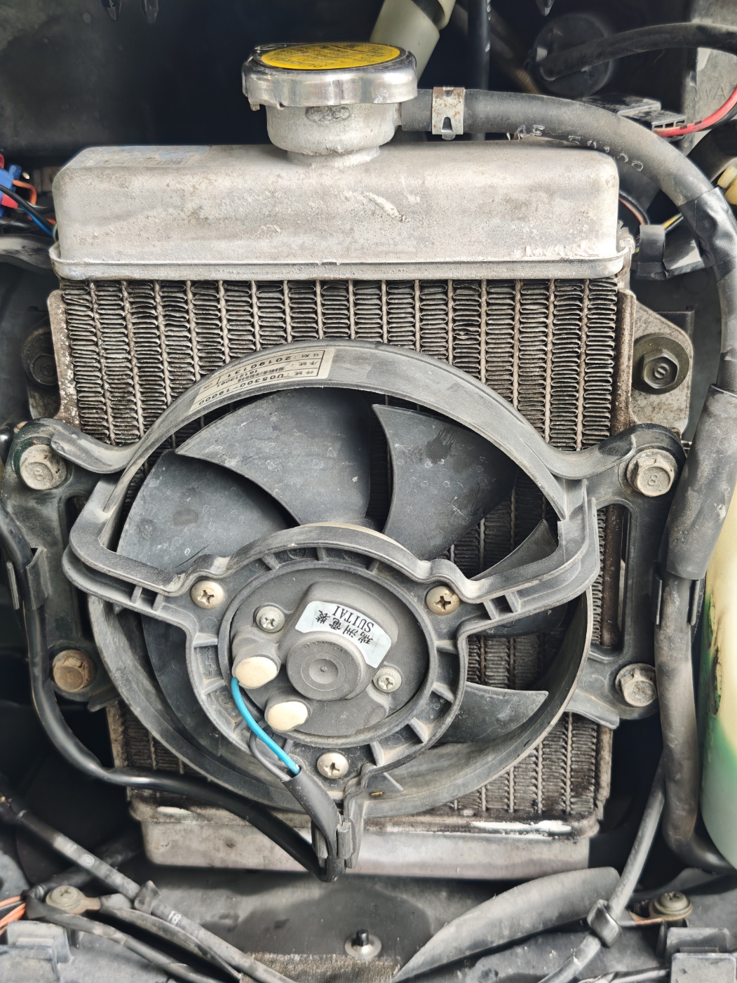 TIGRA 水箱冷排清洗與更換風扇3061|小老婆汽機車資訊網