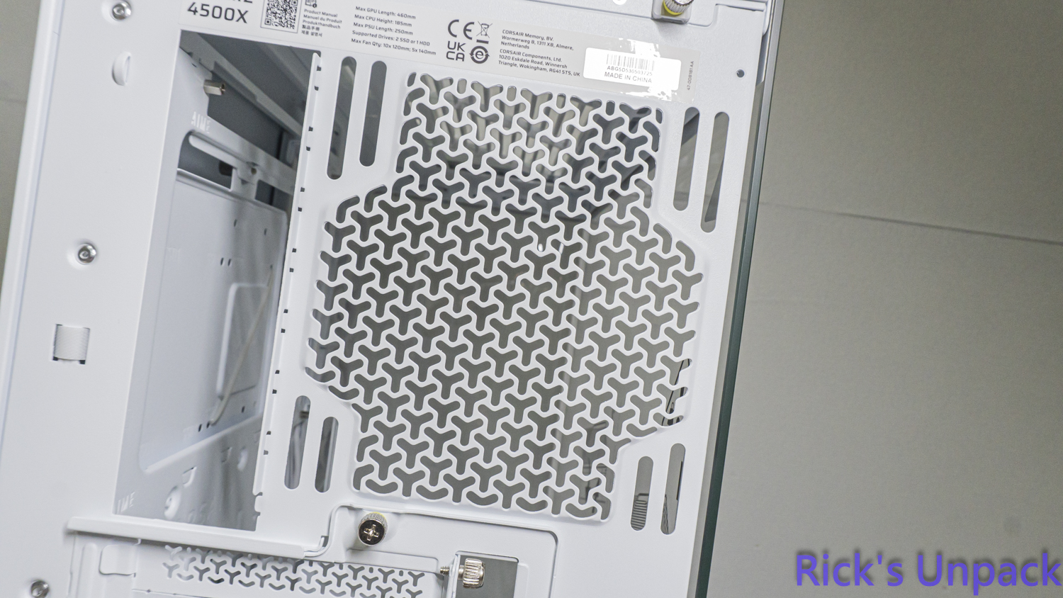 【開箱】賊船全景曲面 | CORSAIR FRAME 4500X LX-R RGB WHITE8632|小老婆汽機車資訊網