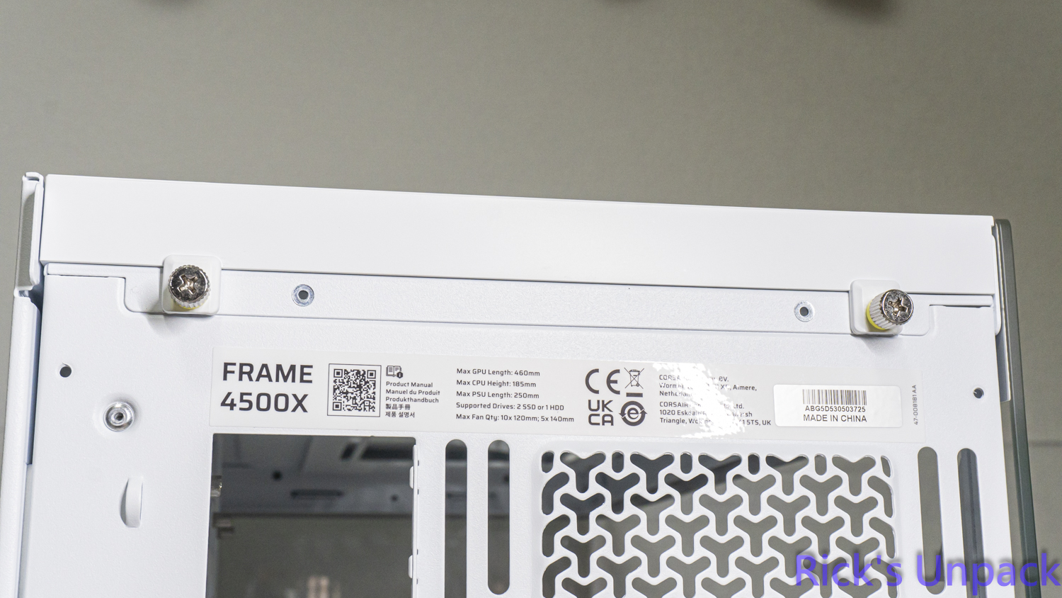 【開箱】賊船全景曲面 | CORSAIR FRAME 4500X LX-R RGB WHITE3474|小老婆汽機車資訊網