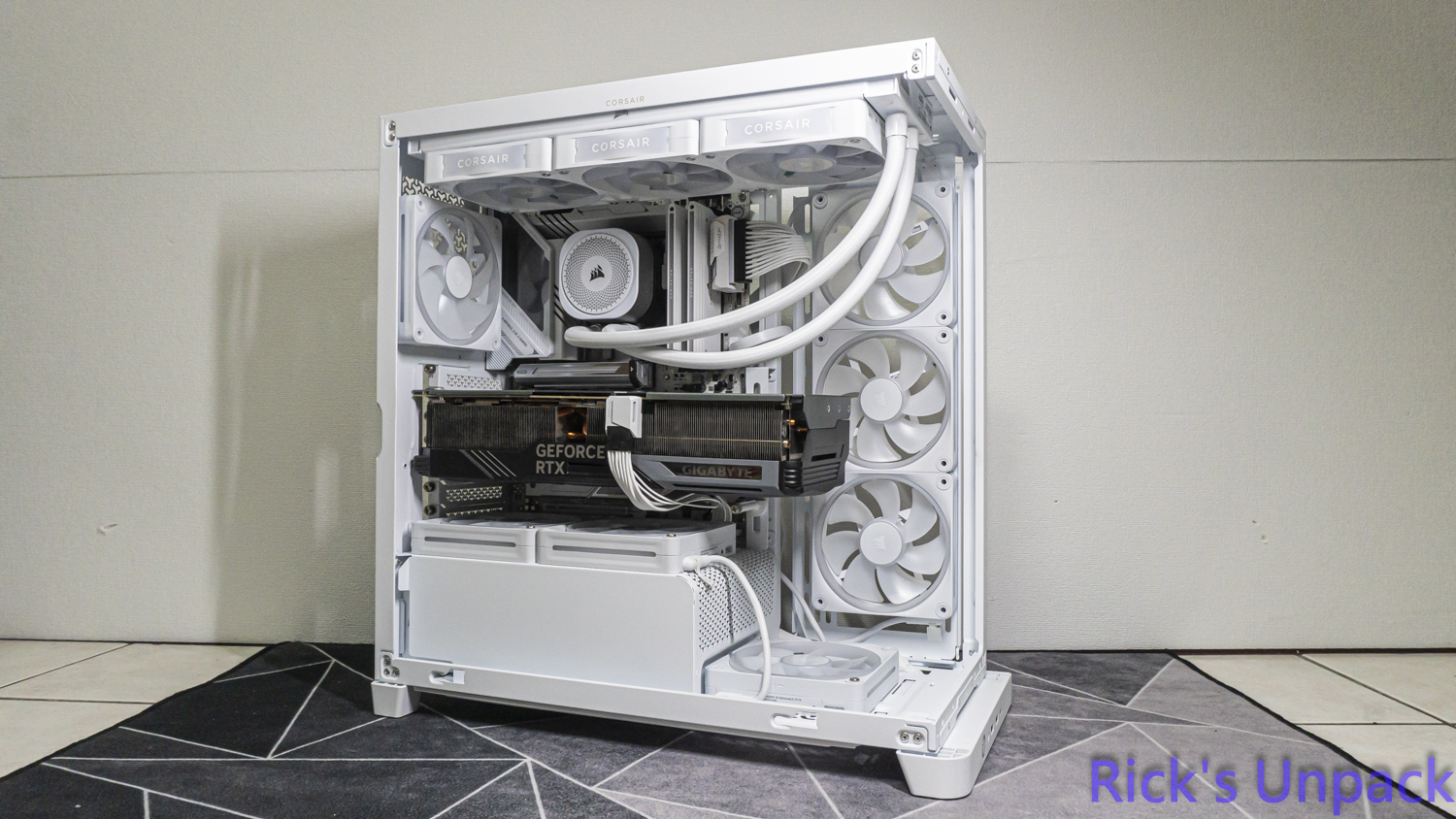 【開箱】賊船全景曲面 | CORSAIR FRAME 4500X LX-R RGB WHITE1981|小老婆汽機車資訊網