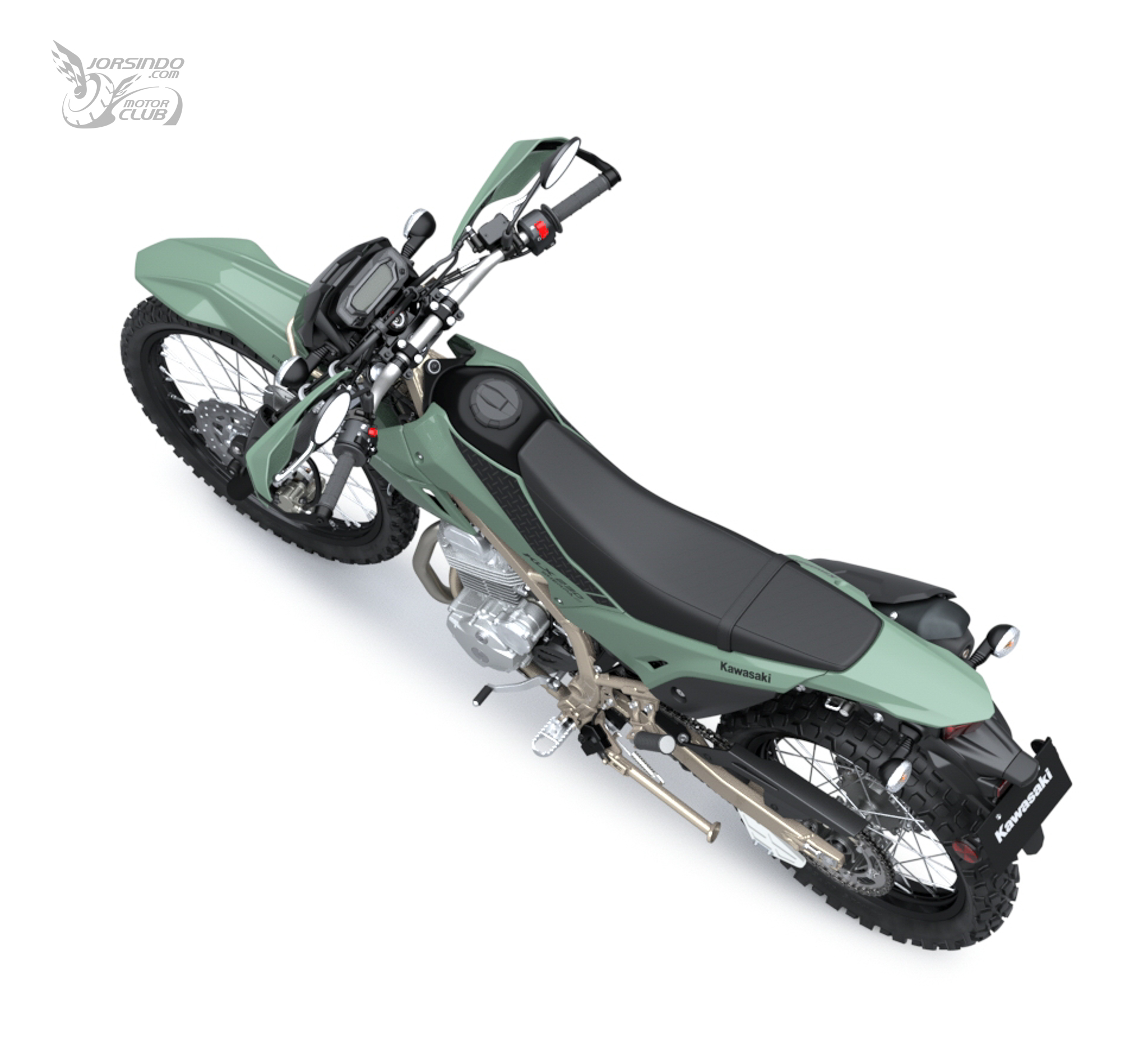 無內胎鋼絲框、ABS！Kawasaki KLX230 / SHERPA 小改款發表4355|kawasaki,serow小老婆汽機車資訊網