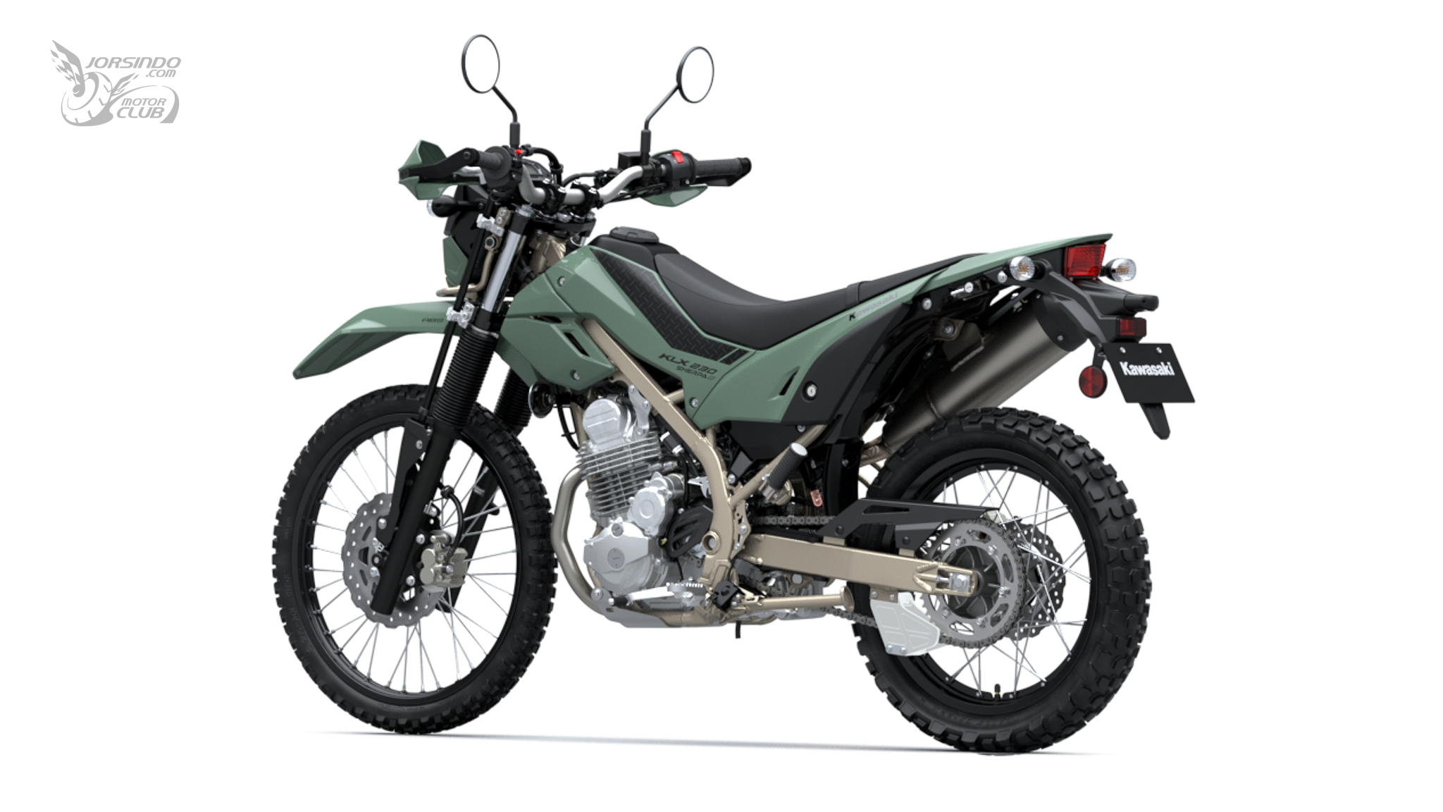 無內胎鋼絲框、ABS！Kawasaki KLX230 / SHERPA 小改款發表1858|kawasaki,serow小老婆汽機車資訊網
