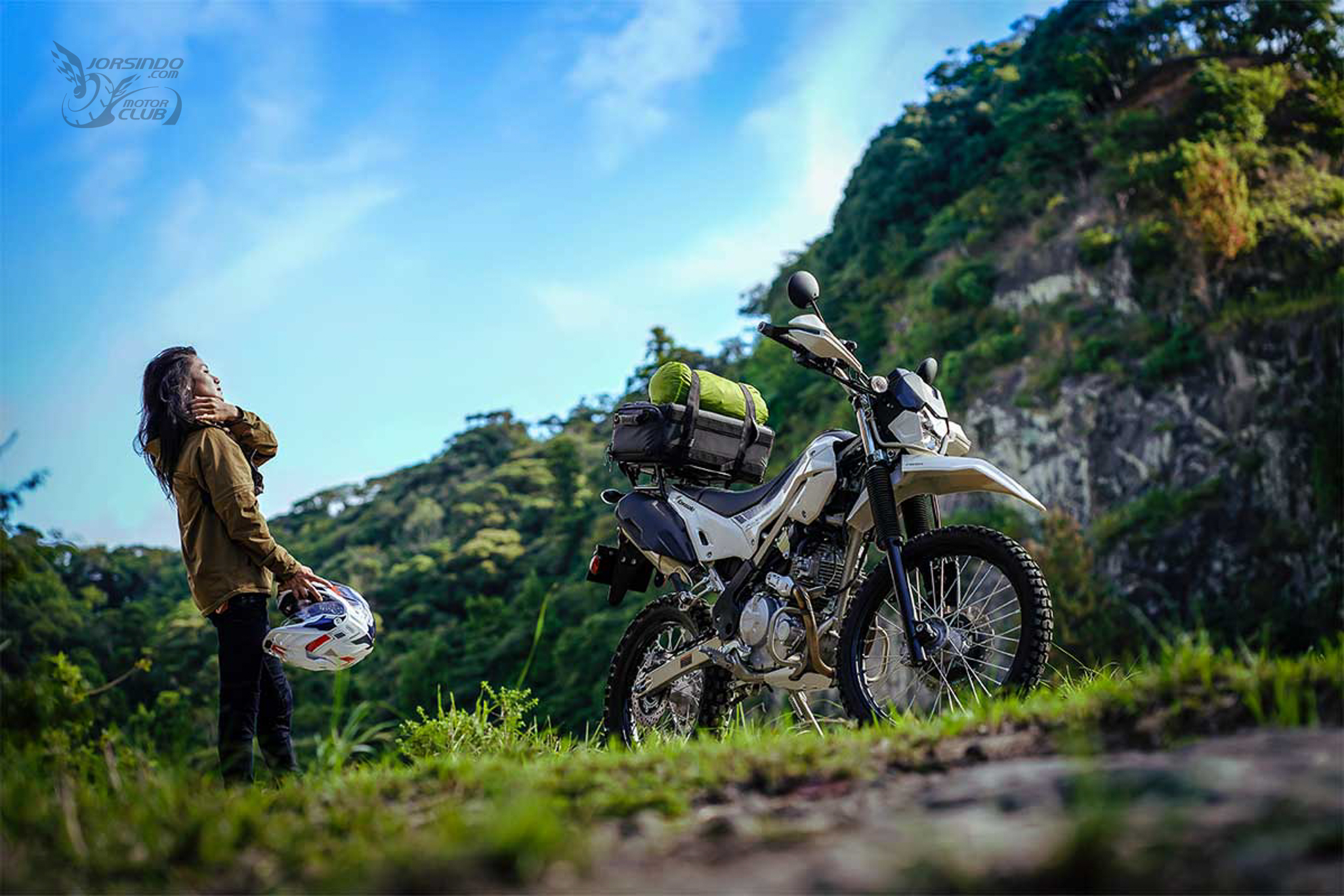 無內胎鋼絲框、ABS！Kawasaki KLX230 / SHERPA 小改款發表7324|kawasaki,serow小老婆汽機車資訊網