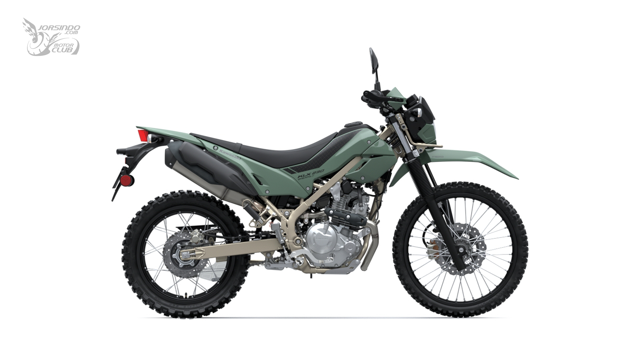 無內胎鋼絲框、ABS！Kawasaki KLX230 / SHERPA 小改款發表4409|kawasaki,serow小老婆汽機車資訊網