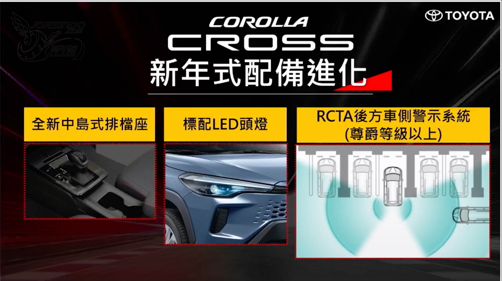 GR Sport有亮點！Toyota新年式Corolla Cross/Altis 73.5萬起國內上市805|小老婆汽機車資訊網