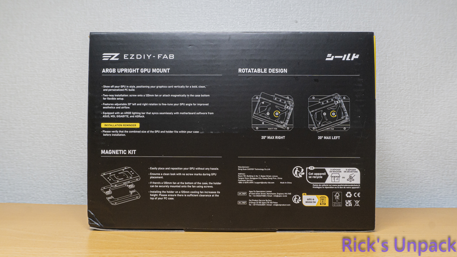 【開箱】顯卡改裝終極配件 | EZDIY-FAB盾系列ARGB顯卡直立支架2071|小老婆汽機車資訊網