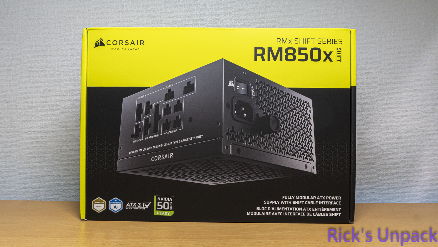 【開箱】更適合PCDIY的側出電源 | CORSAIR RM850x SHIFT（2025）5522|小老婆汽機車資訊網