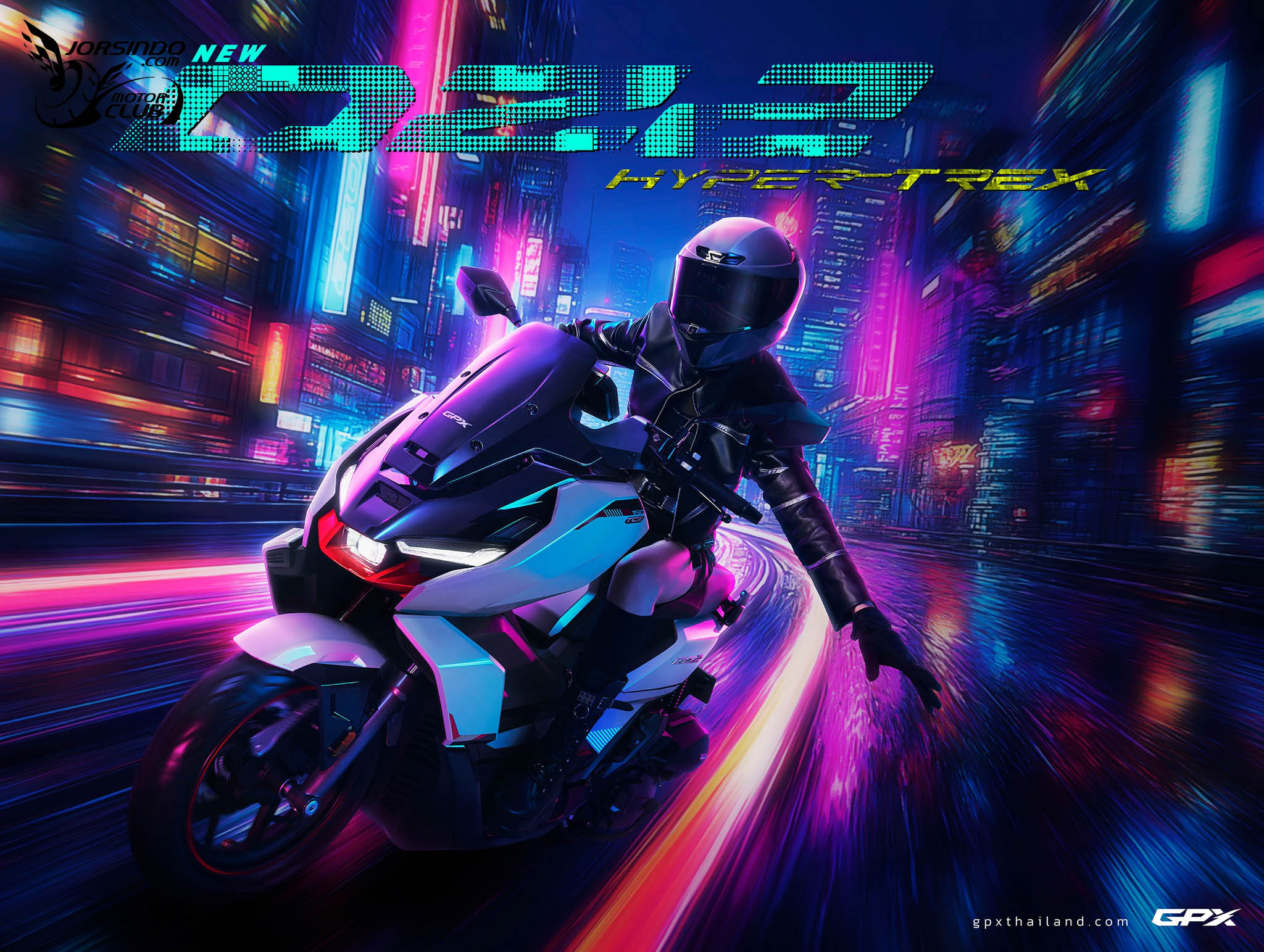 瞄準 NMAX！泰國最帥水冷速克達 GPX DZ2 發表3822|小老婆汽機車資訊網