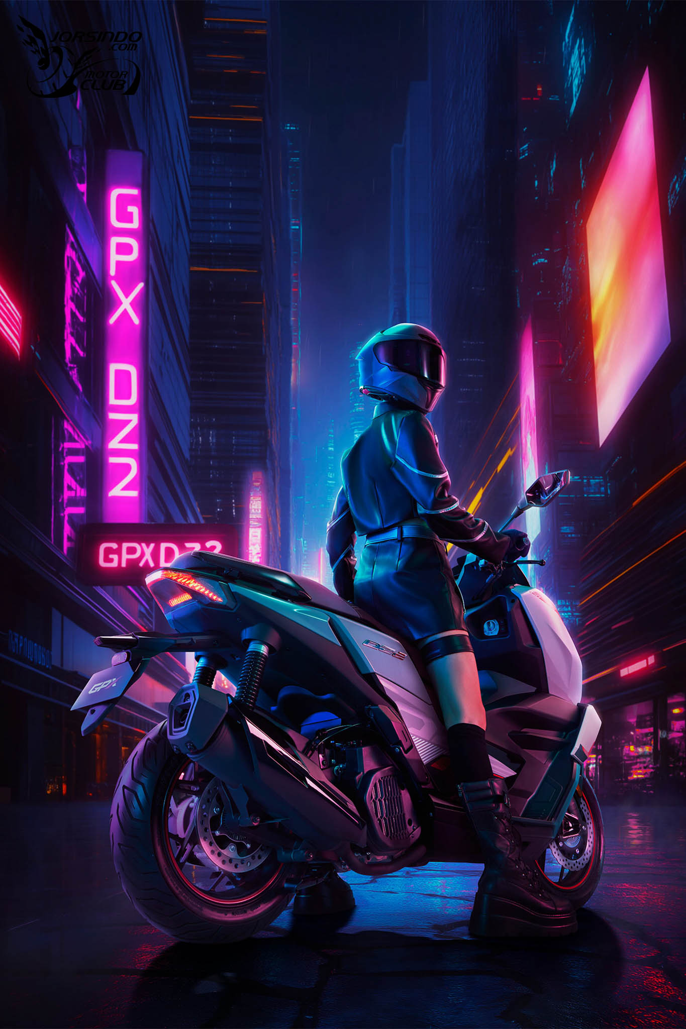 瞄準 NMAX！泰國最帥水冷速克達 GPX DZ2 發表5517|小老婆汽機車資訊網