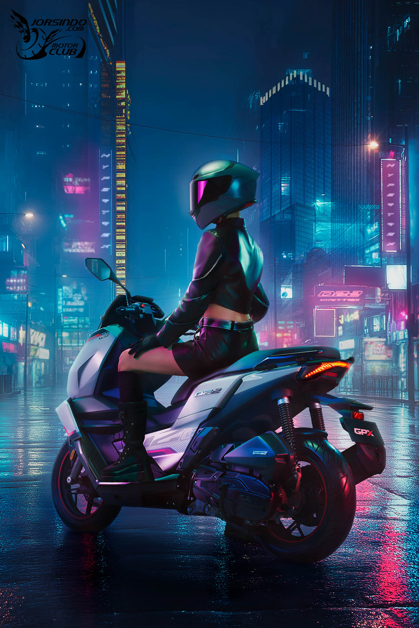 瞄準 NMAX！泰國最帥水冷速克達 GPX DZ2 發表4637|小老婆汽機車資訊網