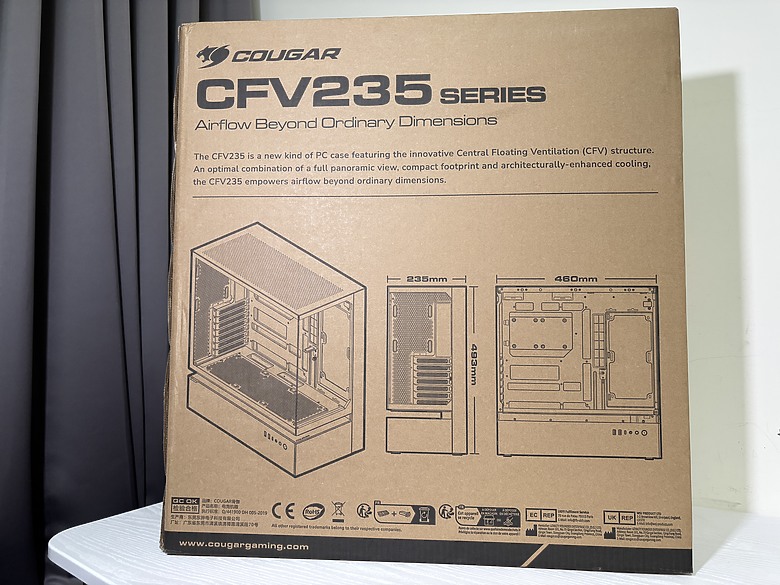 「牛頓看了都訝異，即刻告別地心引力！」COUGAR CFV235 開箱3150|小老婆汽機車資訊網
