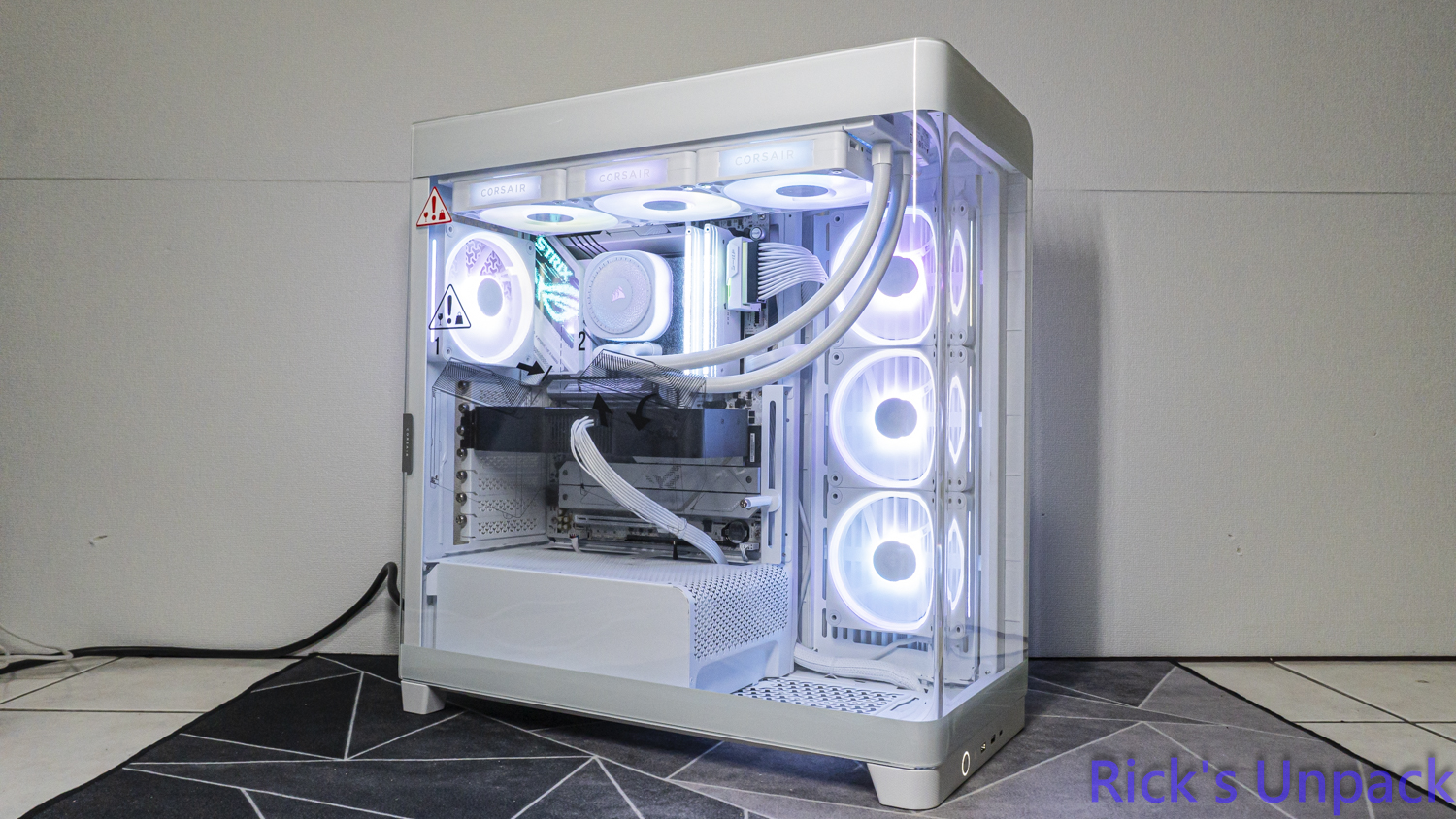【開箱】泰坦潔白水冷 | CORSAIR iCUE LiNK TITAN 360 RX RGB WHITE2994|小老婆汽機車資訊網
