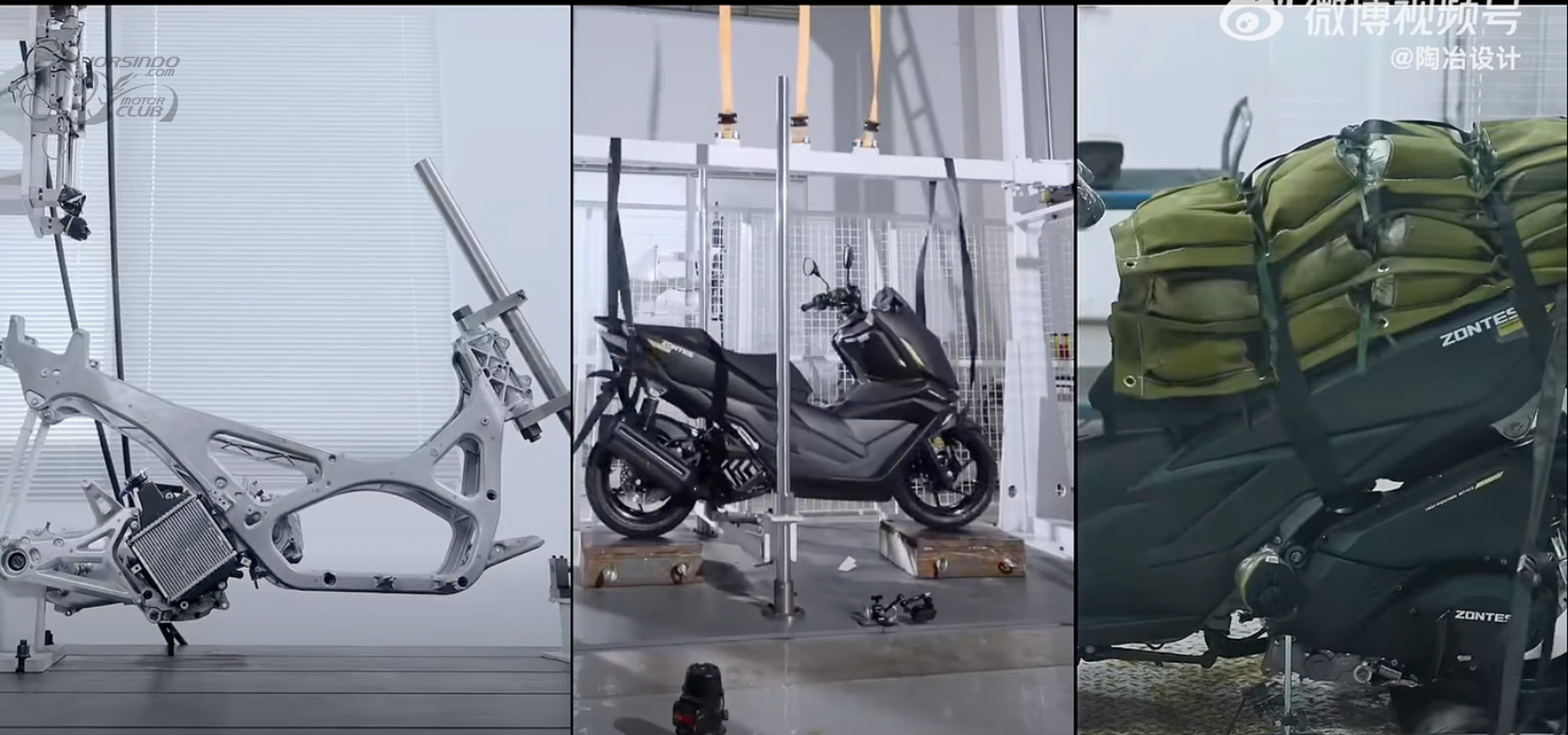 首台鋁合金車架150水冷速克達！極速可達120km/h！Zontes 150X2256|小老婆汽機車資訊網