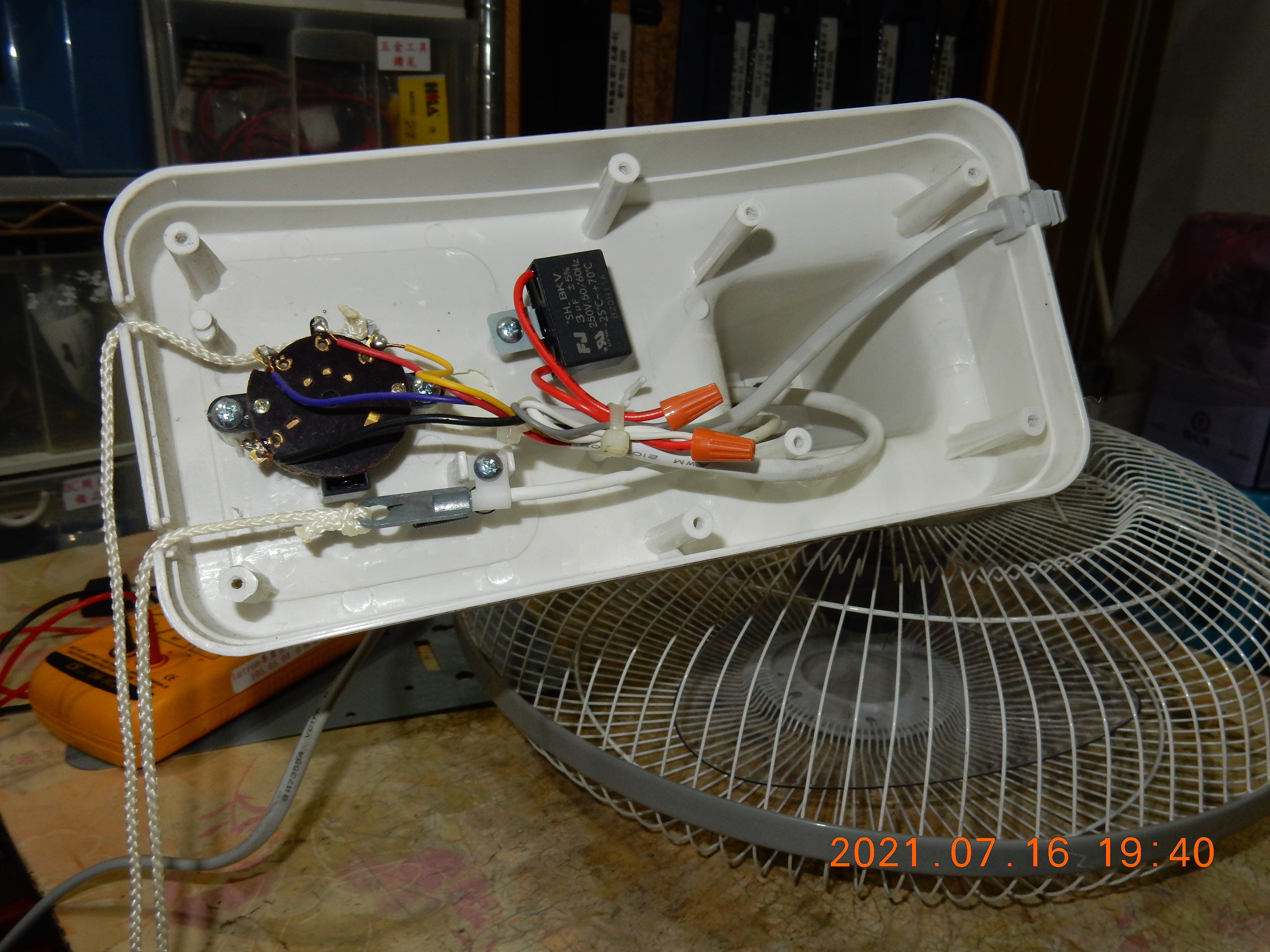 A-056電扇FT-P149馬達無力更換電容器950|小老婆汽機車資訊網