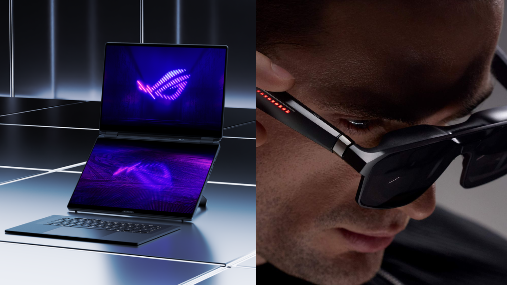 ROG 智慧眼鏡、Zephyrus Duo 雙螢幕筆電，華碩大秀創新顯示肌肉4949|電競,智慧眼鏡,華碩,華碩ASUS小老婆汽機車資訊網