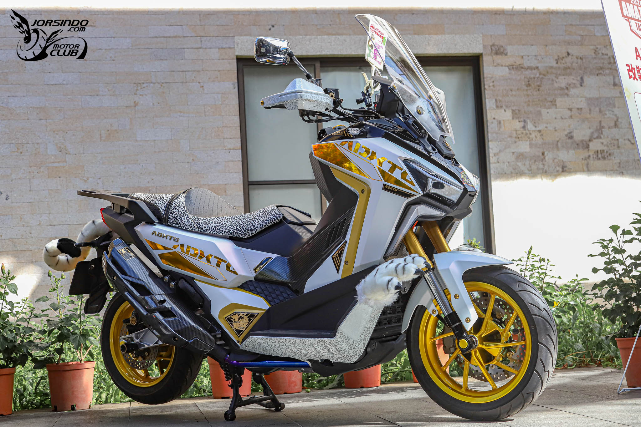 [改裝車專題] 白金幻想 - SYM ADXTG 改裝選美大賞481|小老婆汽機車資訊網