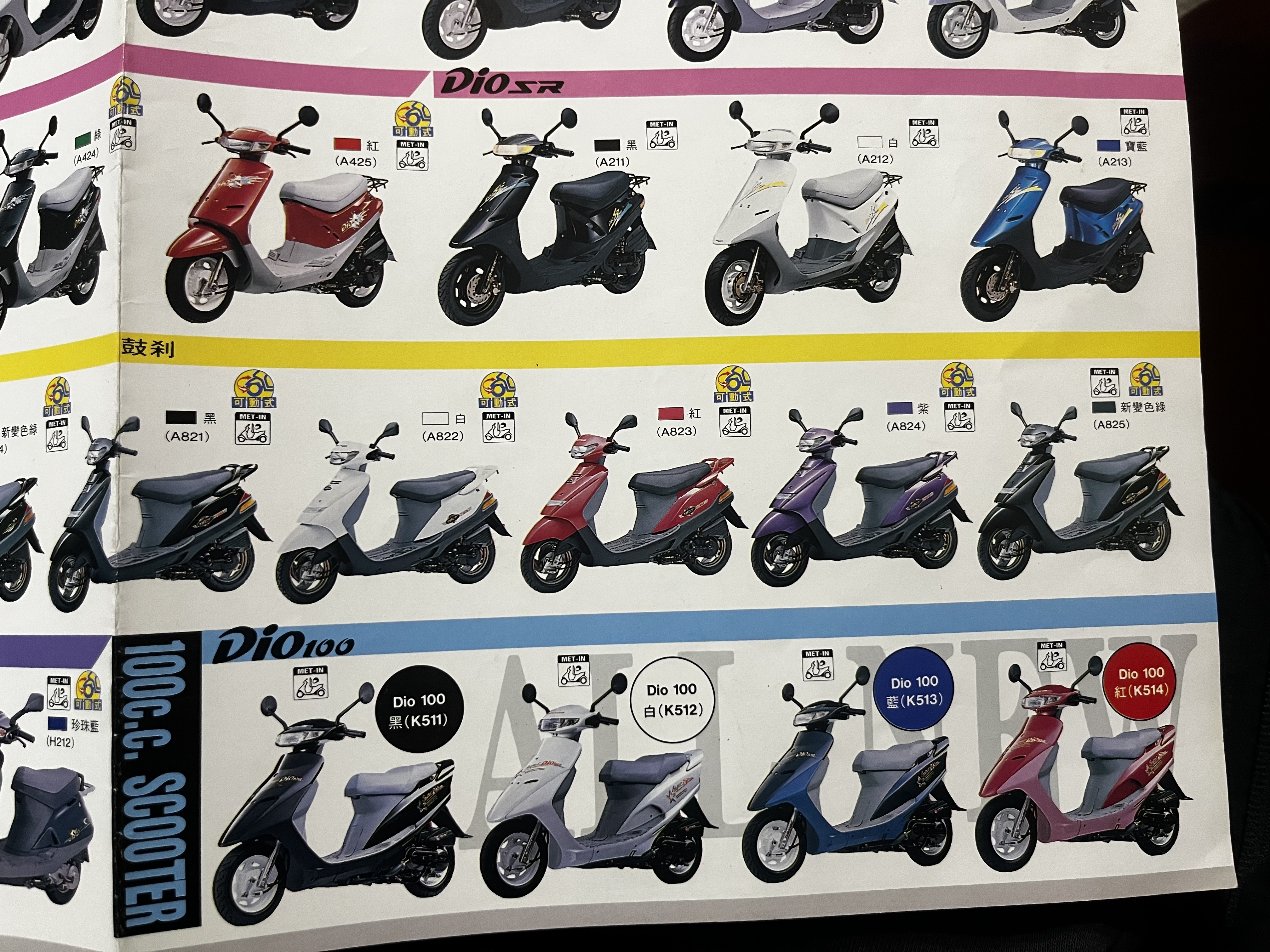 意氣風發 ·卓越非凡 1994三陽全車系型錄5852|小老婆汽機車資訊網