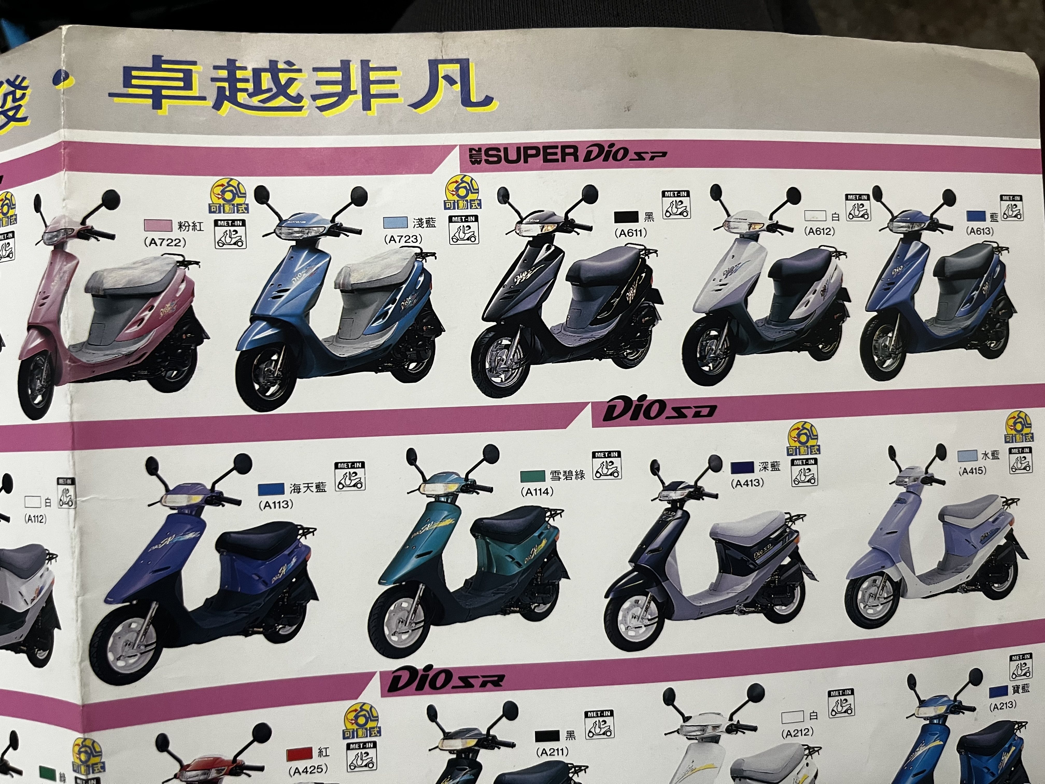 意氣風發 ·卓越非凡 1994三陽全車系型錄46|小老婆汽機車資訊網