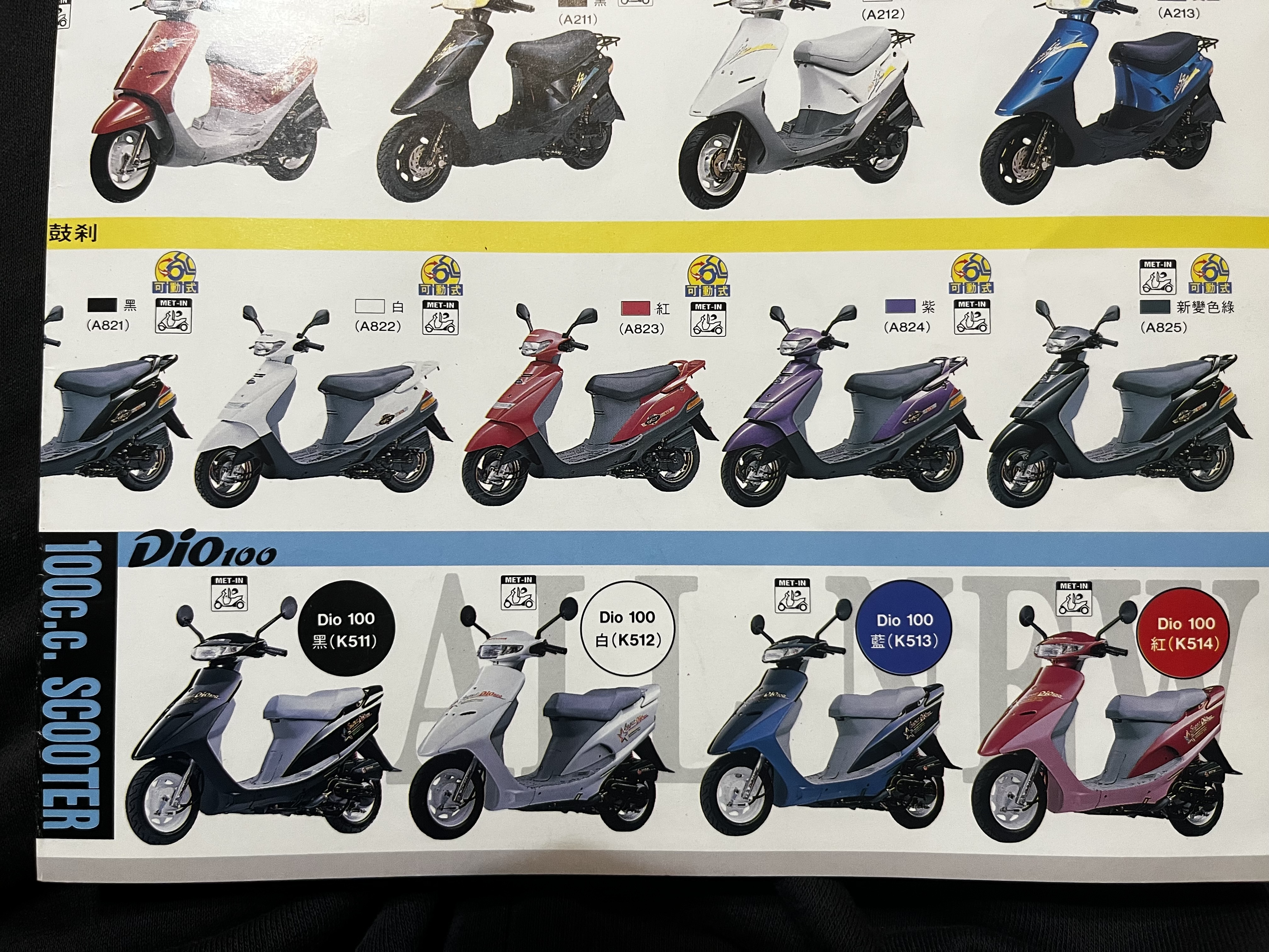 意氣風發 ·卓越非凡 1994三陽全車系型錄6715|小老婆汽機車資訊網
