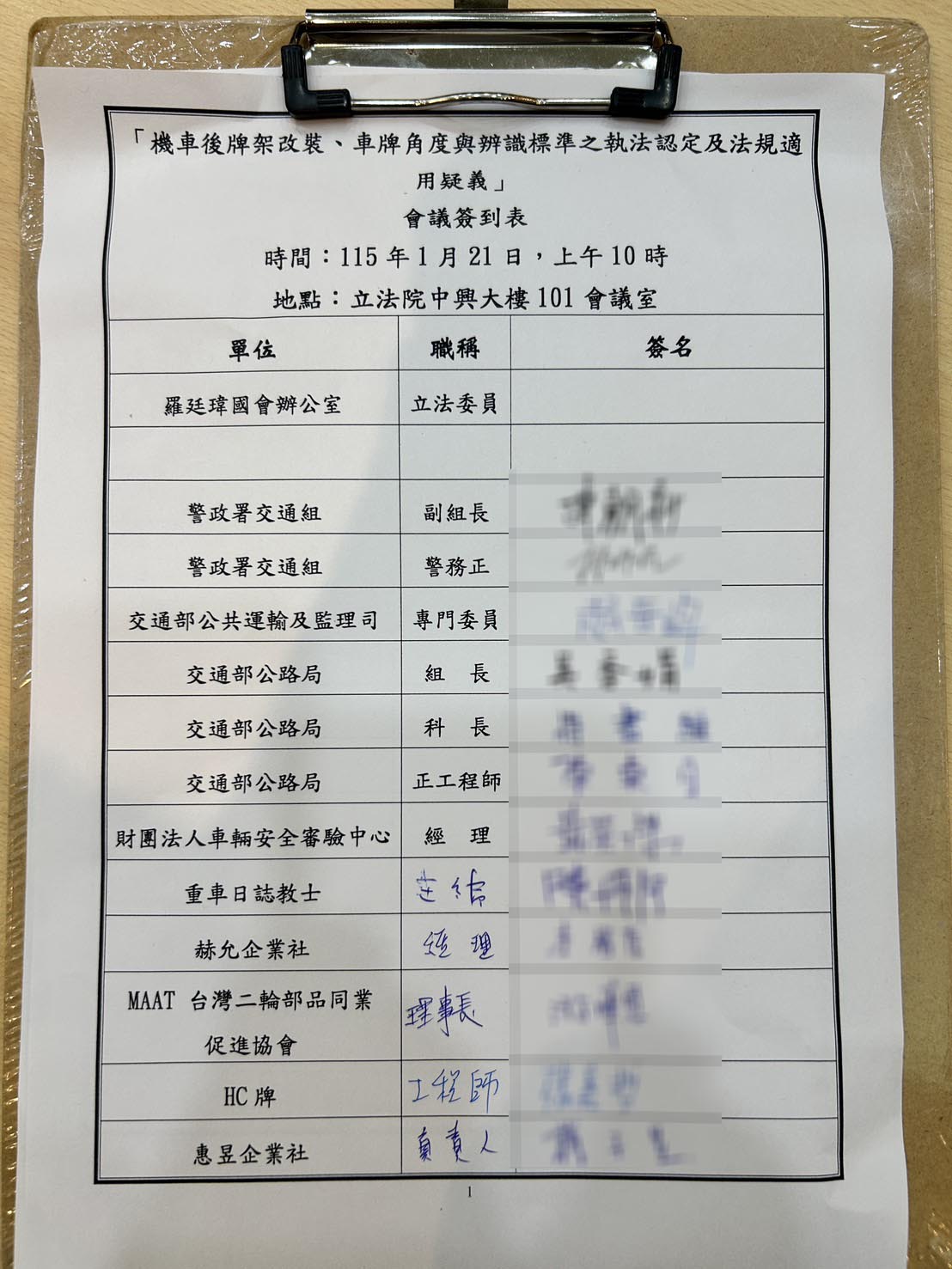 不再鑽牛「角」尖！警政署翹牌取締協調會公開927|小老婆汽機車資訊網