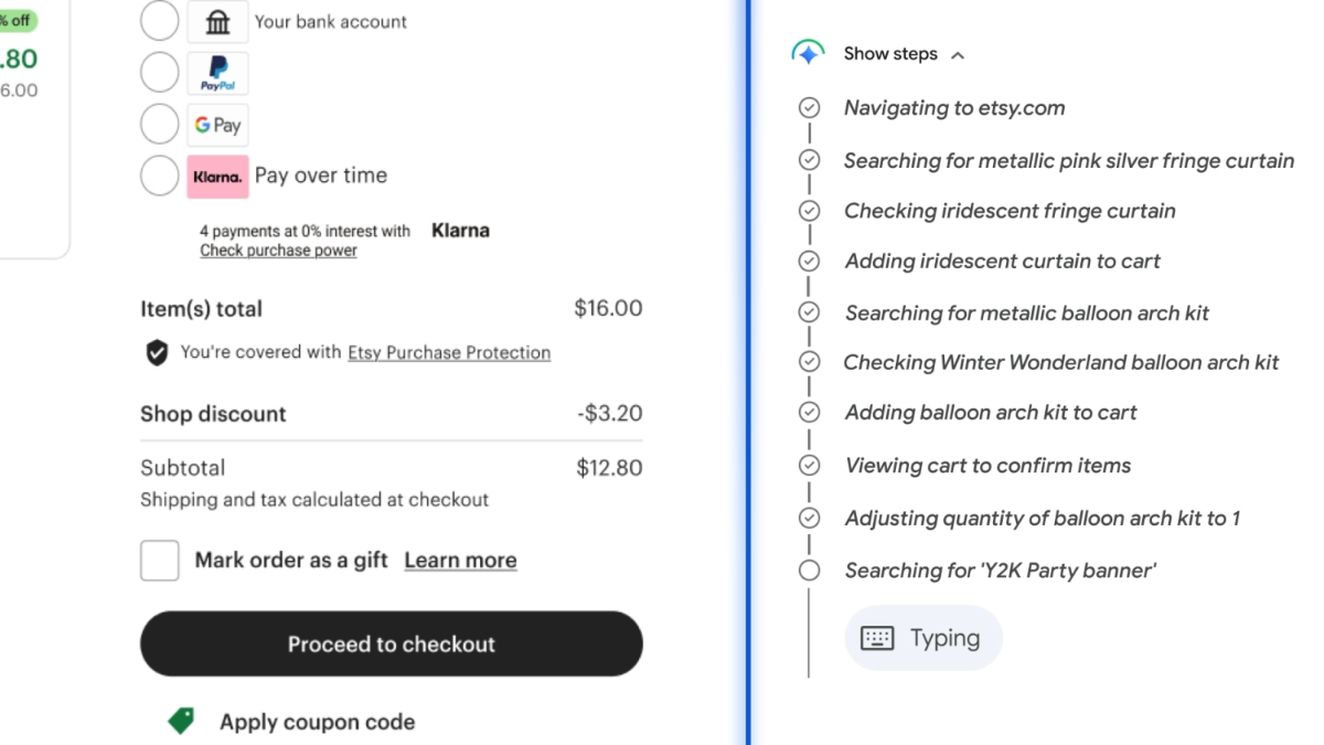 Google 火力展示 Chrome 自動瀏覽功能，Gemini 真的能搞定一切了?4136|Chrome,Google,Gemini in Chrome,Gemini小老婆汽機車資訊網