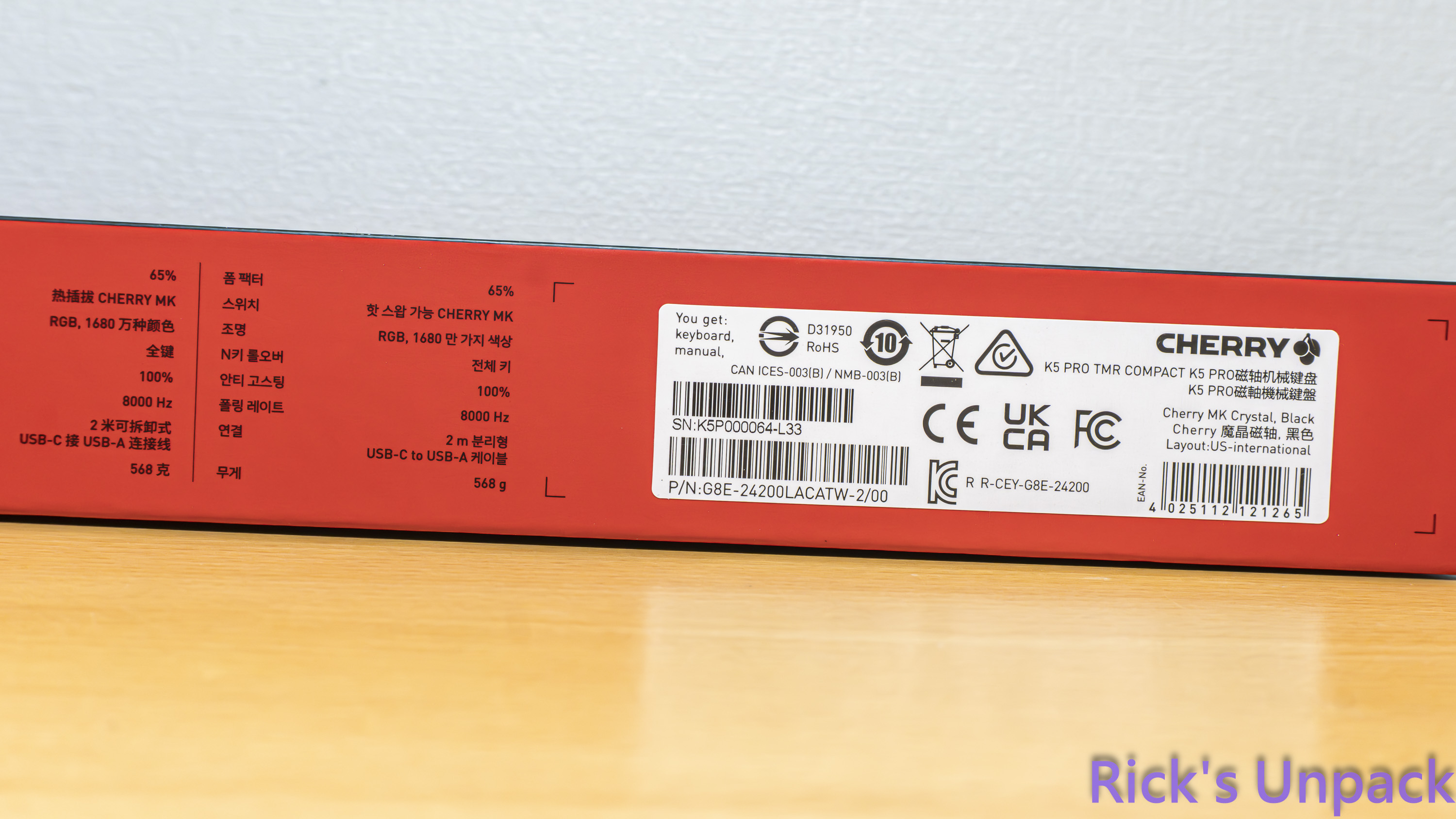 【開箱】CHERRY XTRFY K5 PRO TMR RGB ft. CHERRY HW2.2 WIRELESS6857|小老婆汽機車資訊網