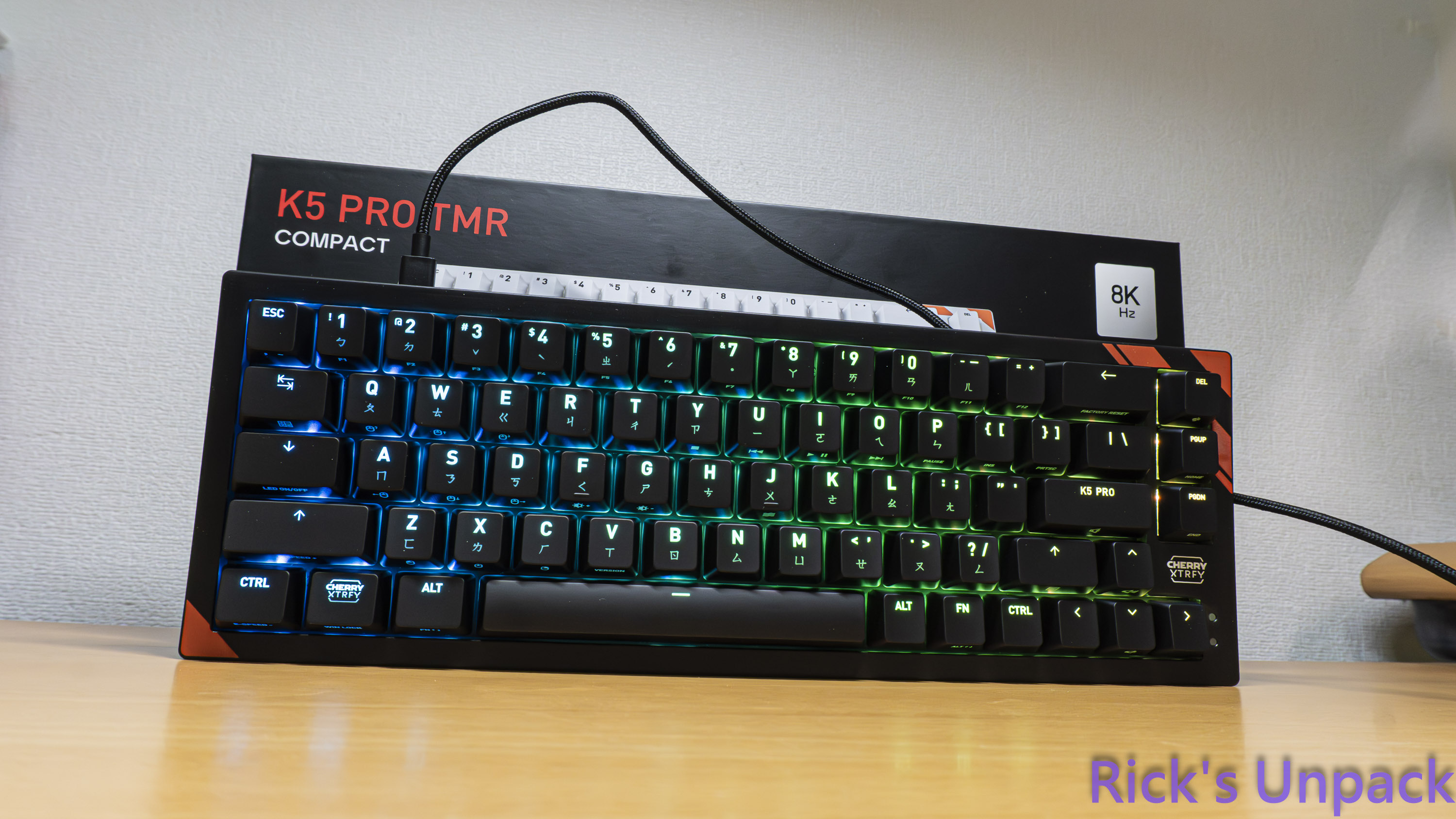 【開箱】CHERRY XTRFY K5 PRO TMR RGB ft. CHERRY HW2.2 WIRELESS8903|小老婆汽機車資訊網