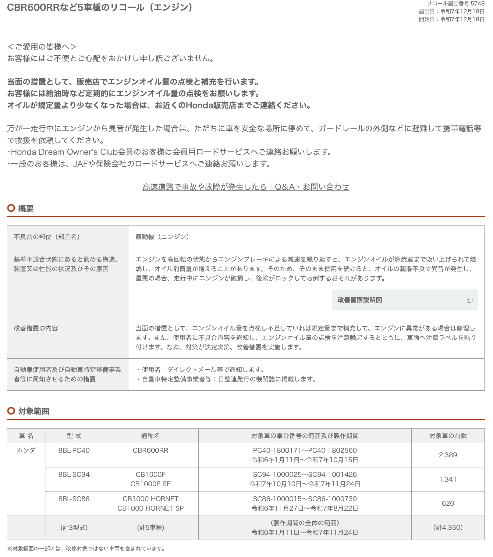 HONDA四缸街車、旅行車來啦！CB1000F/GT噪音審驗資料曝光5056|小老婆汽機車資訊網