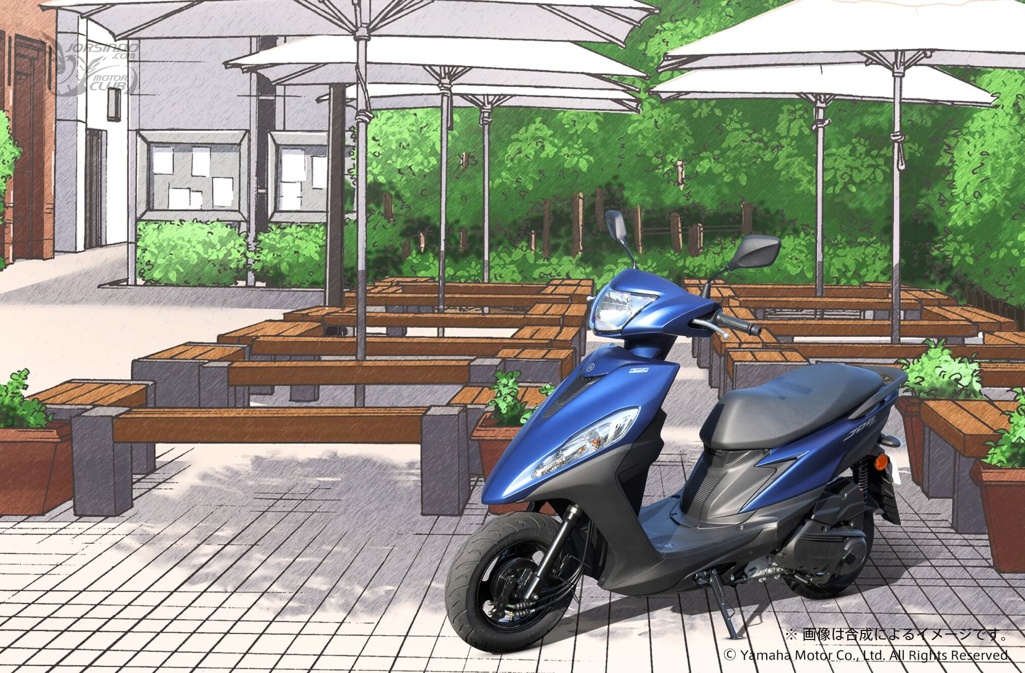 YAMAHA JOG ONE 發表！日規就是香？126|小老婆汽機車資訊網