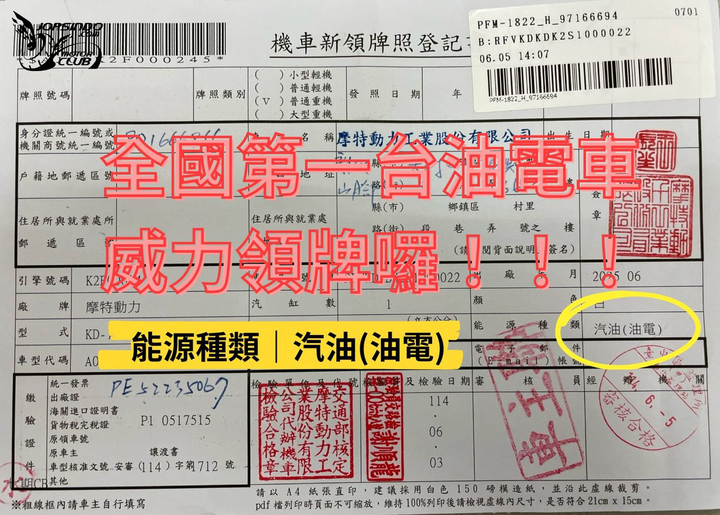 不用 5 萬！油電機車 PGO 威力 125 臺中市機車低碳補助優惠8274|小老婆汽機車資訊網