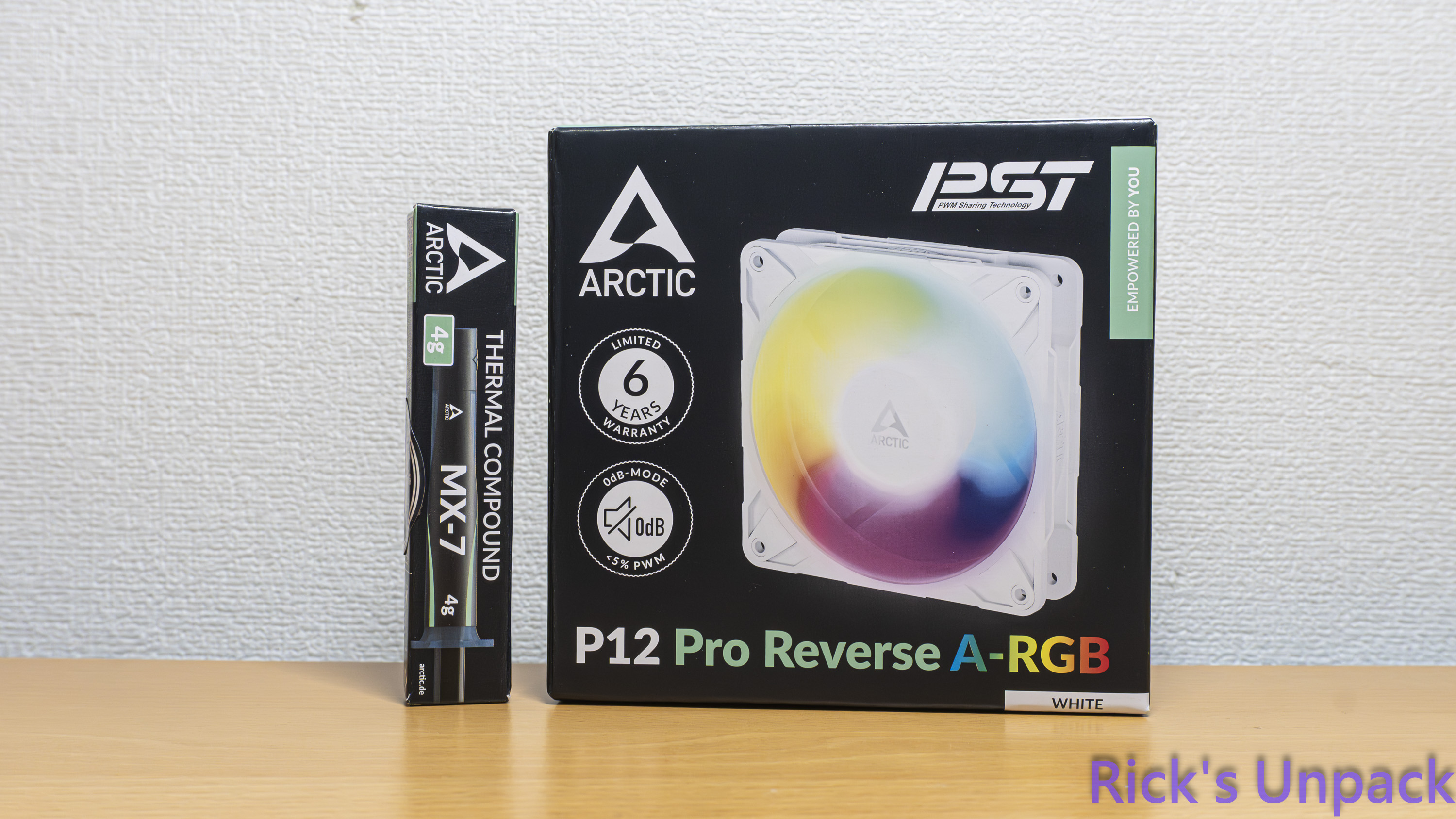 【開箱】ARCTIC首款反向風扇|ARCTIC P12 PRO Reverse ARGB WHITE ft. MX-78997|小老婆汽機車資訊網