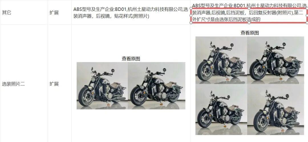[大陆车讯]新款灰石700、闪600 V4 Classic自动挡申报8565|小老婆汽機車資訊網