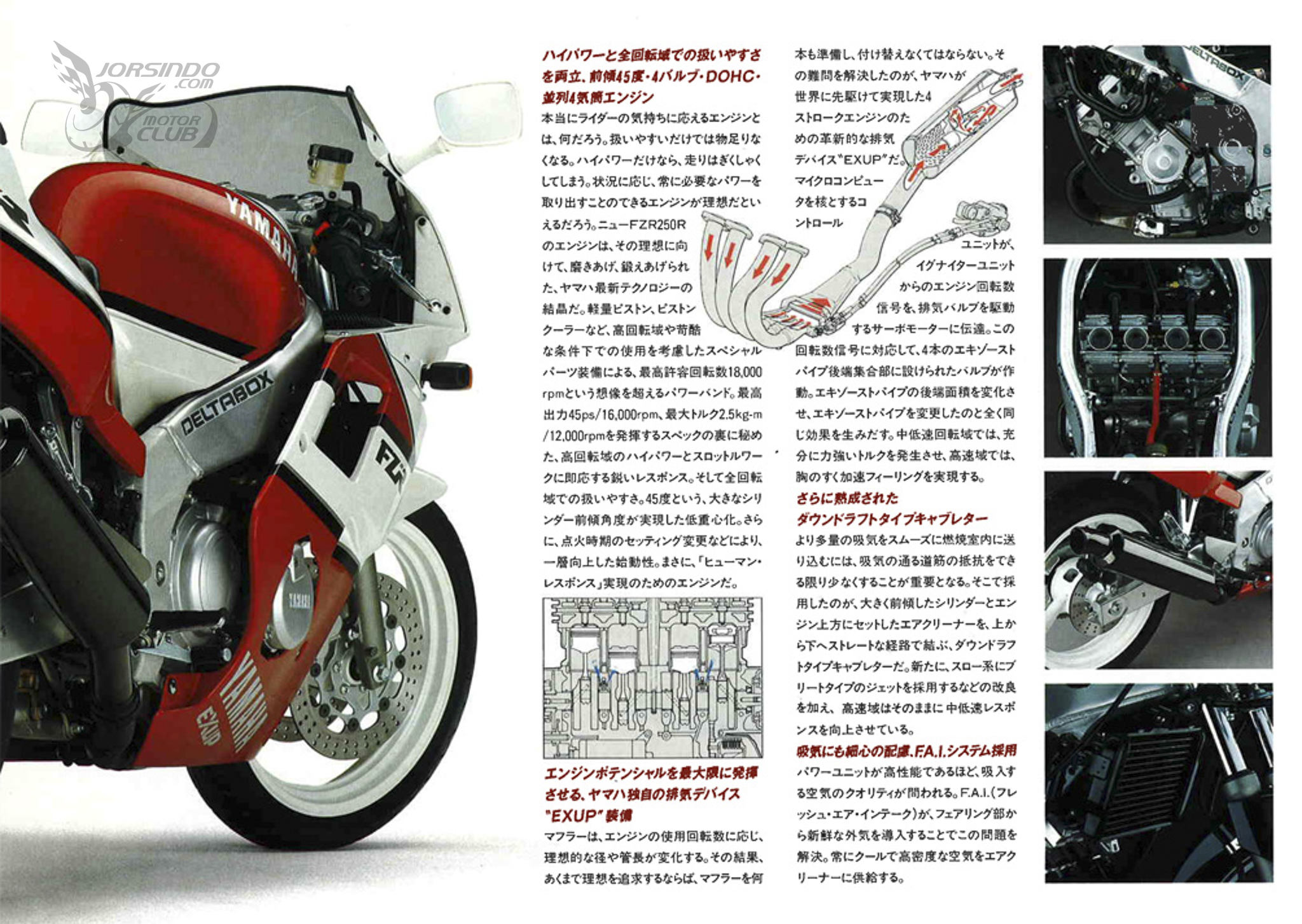 [經典車庫] YAMAHA FZR250 3LN 技術過剩的創世紀跑車5991|小老婆汽機車資訊網