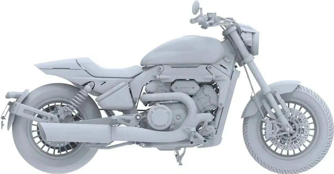 [大陆车讯]QJMOTOR全新闪600 V4曝光，车架外观全变了3785|小老婆汽機車資訊網